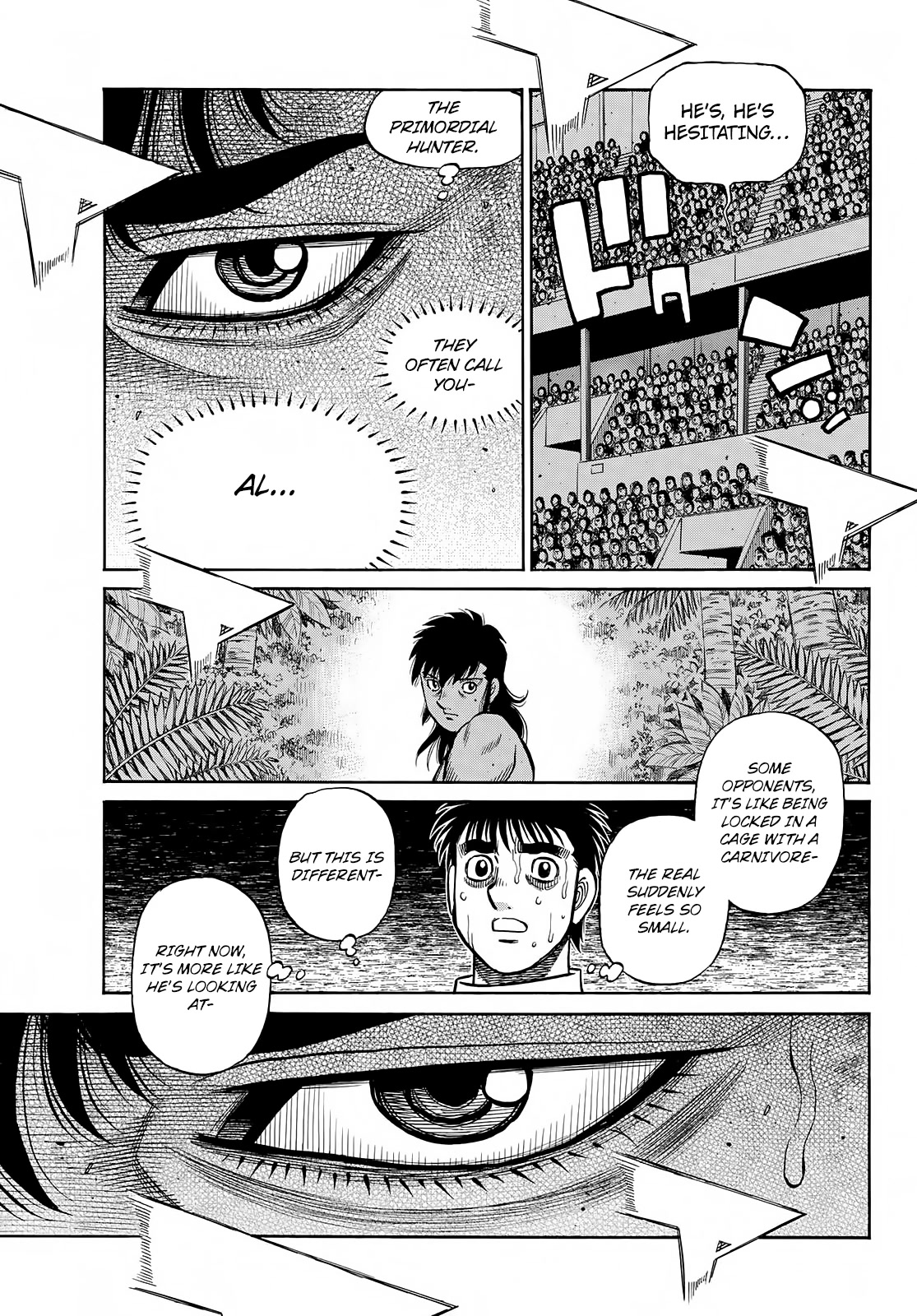 Hajime no Ippo Chapter 1400 page 10 - Chapter 1400: The Primordial Hunter
