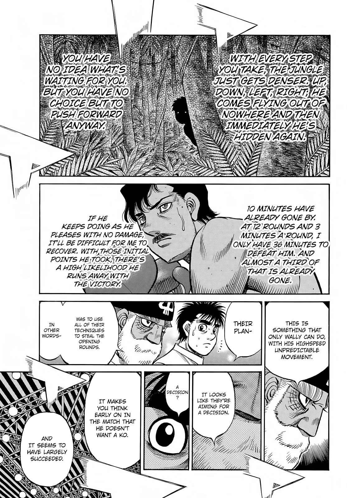 Hajime no Ippo Chapter 1400 page 12 - Chapter 1400: The Primordial Hunter