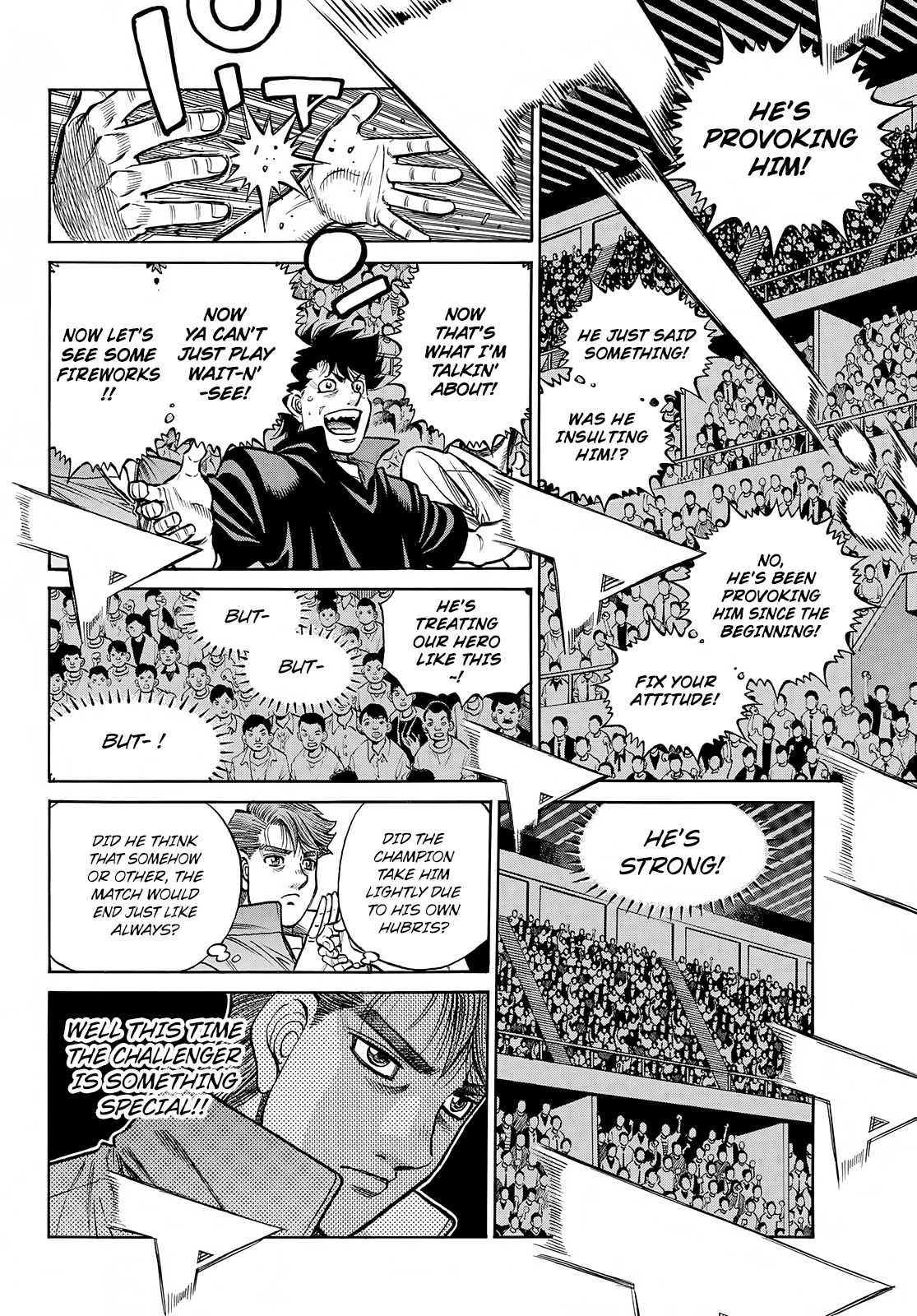 Hajime no Ippo Chapter 1400 page 15 - Chapter 1400: The Primordial Hunter