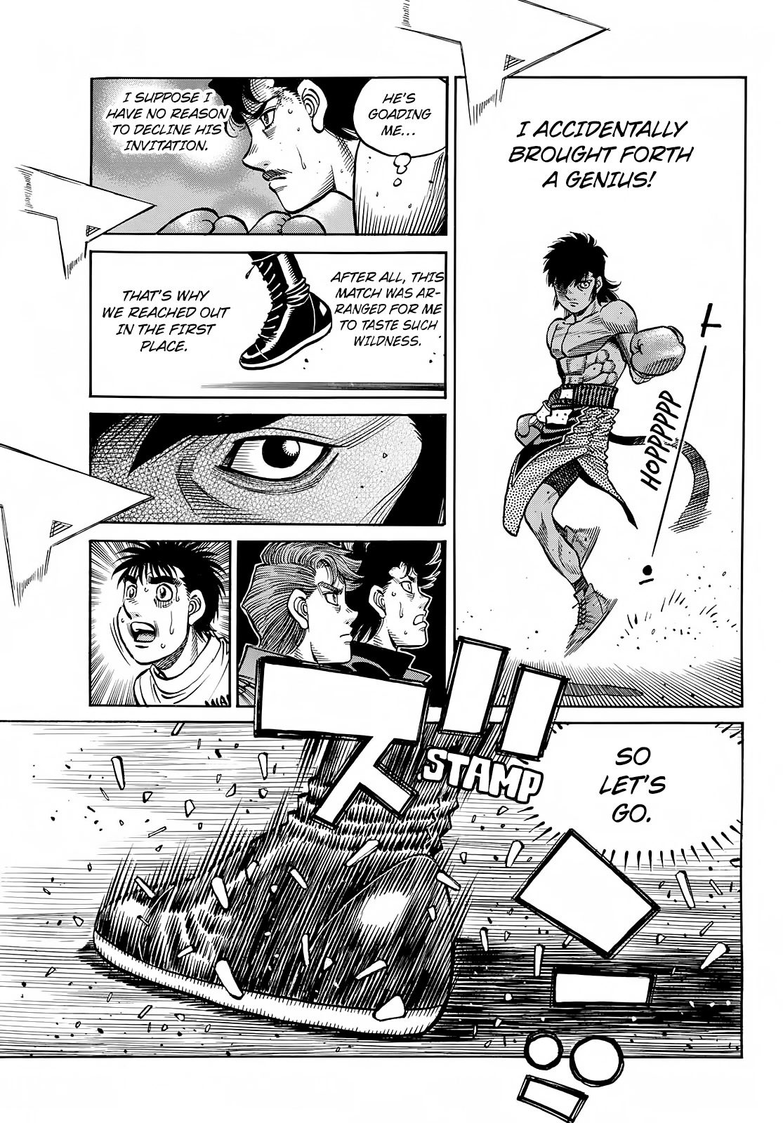 Hajime no Ippo Chapter 1400 page 18 - Chapter 1400: The Primordial Hunter
