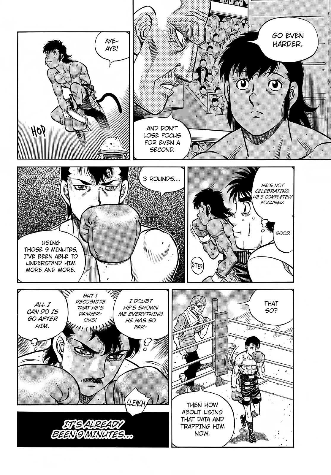 Hajime no Ippo Chapter 1400 page 3 - Chapter 1400: The Primordial Hunter