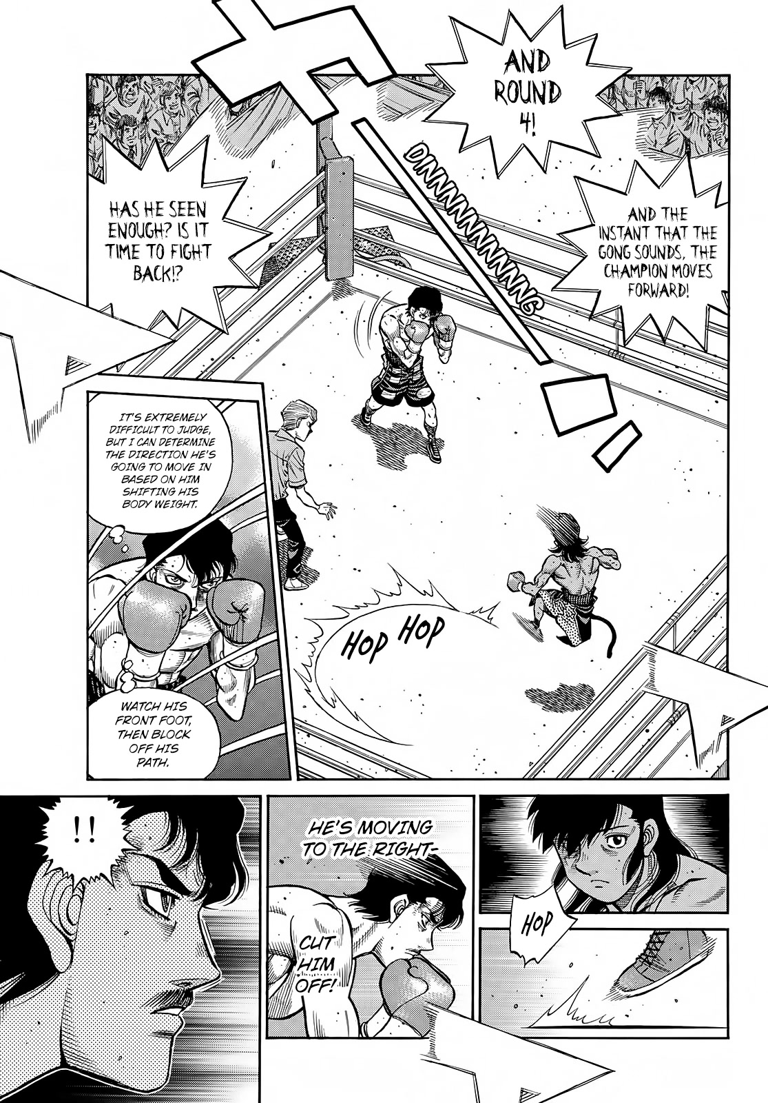 Hajime no Ippo Chapter 1400 page 4 - Chapter 1400: The Primordial Hunter