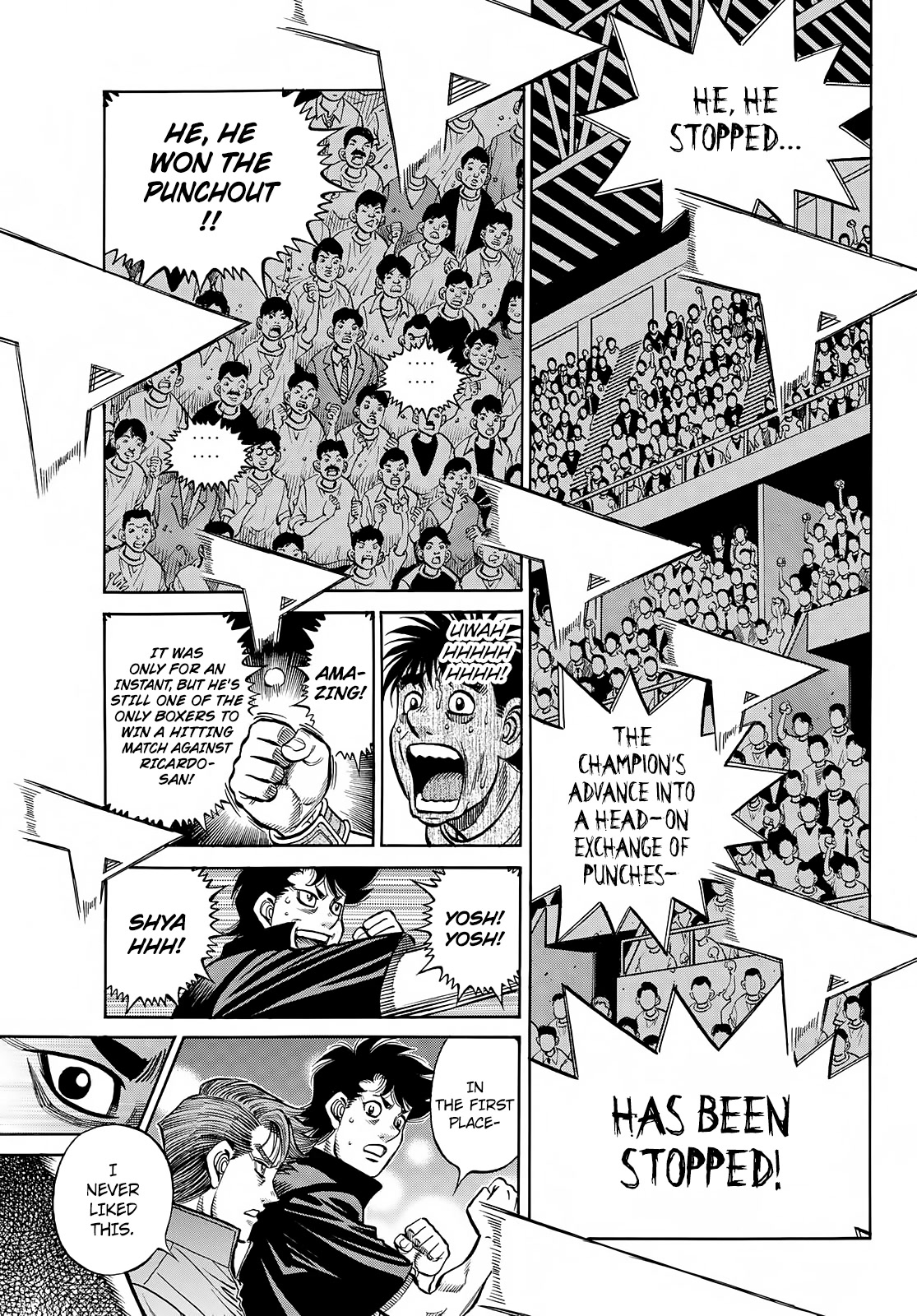 Hajime no Ippo Chapter 1401 page 12 - Chapter 1401: A Warrior That Knows Great Oceans