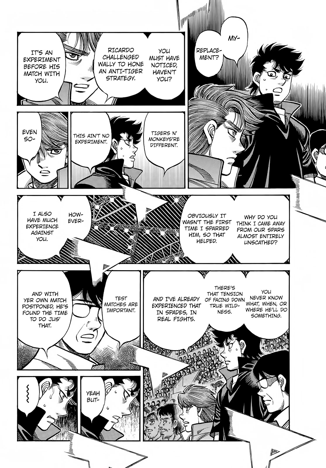 Hajime no Ippo Chapter 1401 page 13 - Chapter 1401: A Warrior That Knows Great Oceans