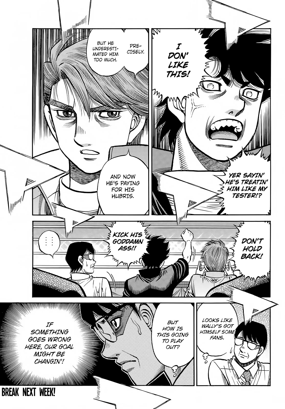 Hajime no Ippo Chapter 1401 page 14 - Chapter 1401: A Warrior That Knows Great Oceans