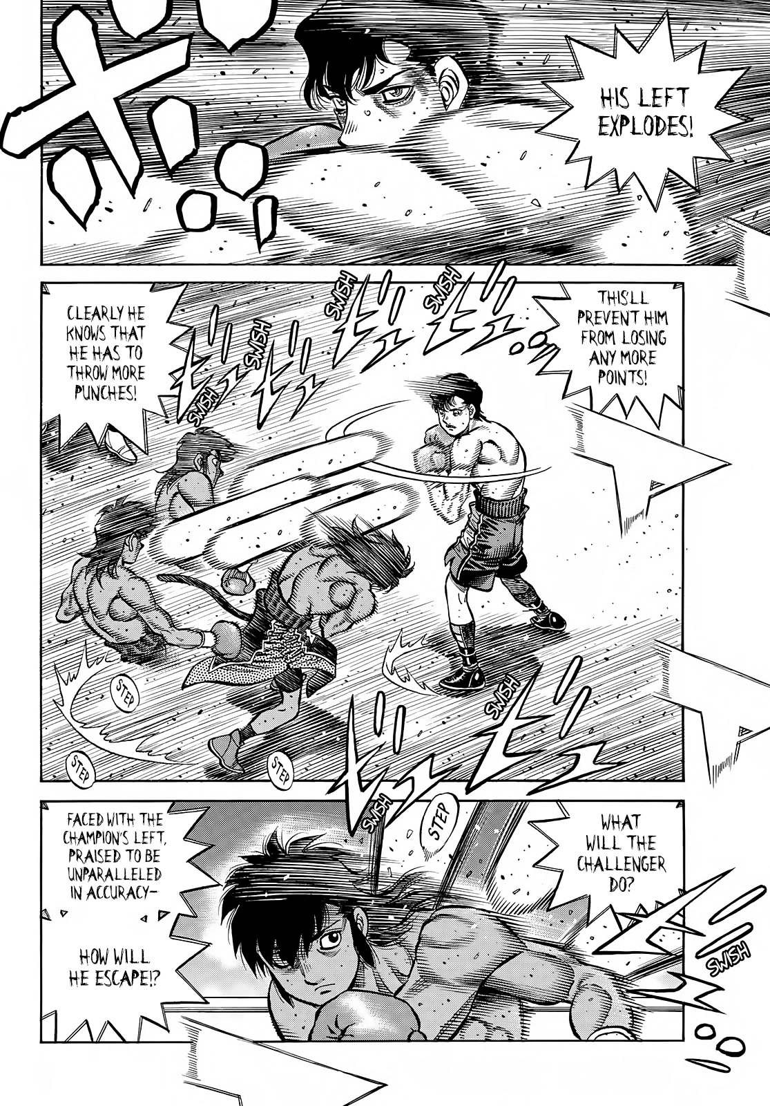 Hajime no Ippo Chapter 1401 page 3 - Chapter 1401: A Warrior That Knows Great Oceans
