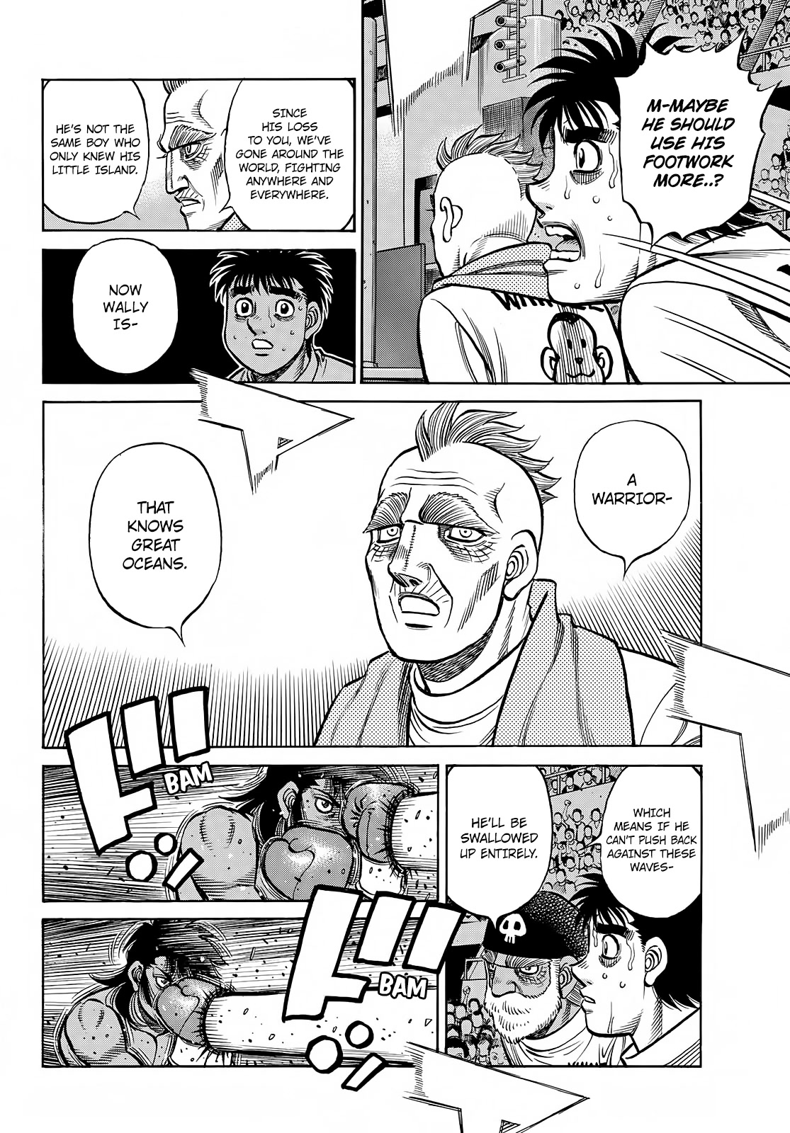Hajime no Ippo Chapter 1401 page 7 - Chapter 1401: A Warrior That Knows Great Oceans