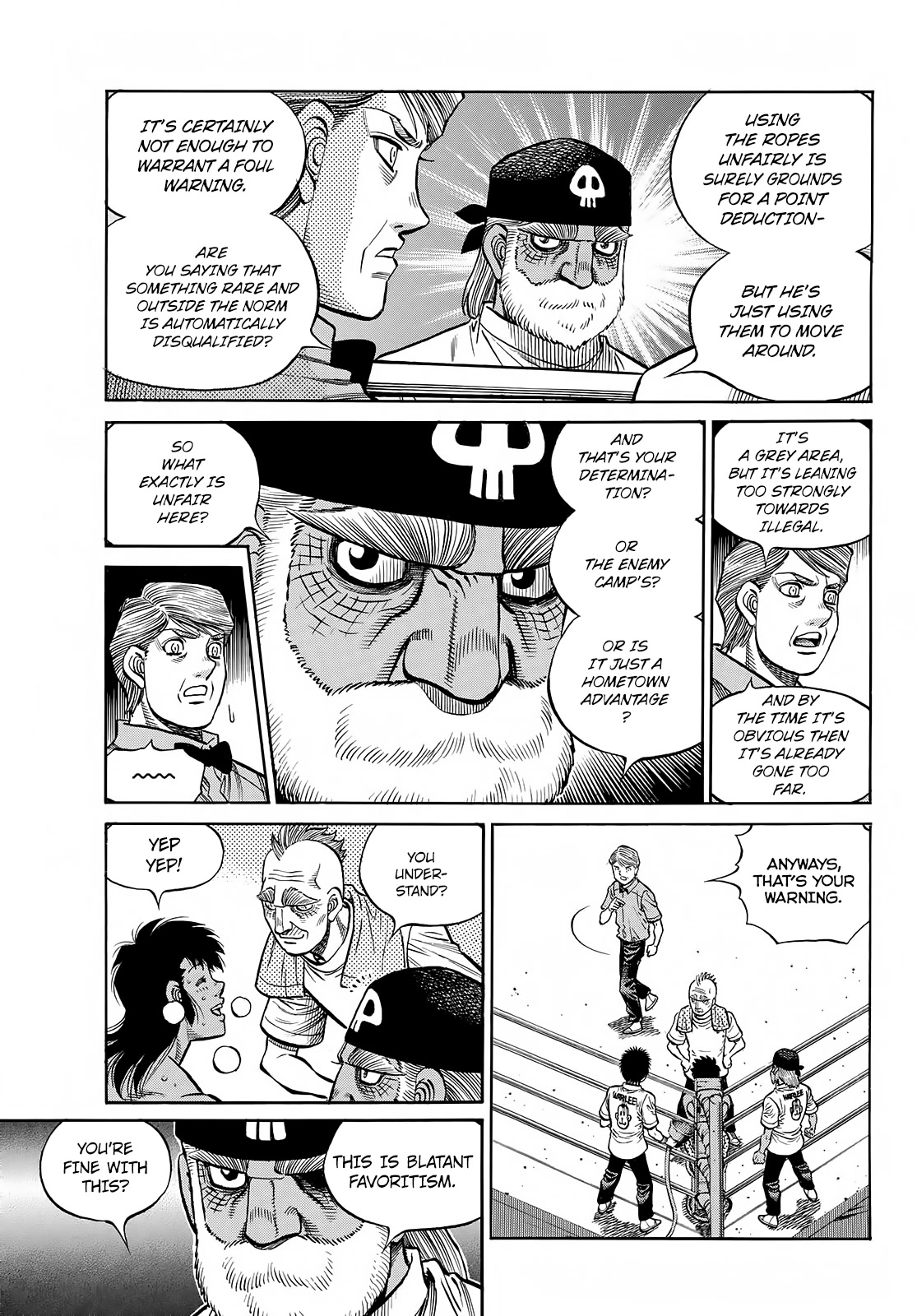 Hajime no Ippo Chapter 1402 page 10 - Chapter 1402: The Gap Between Their Camps