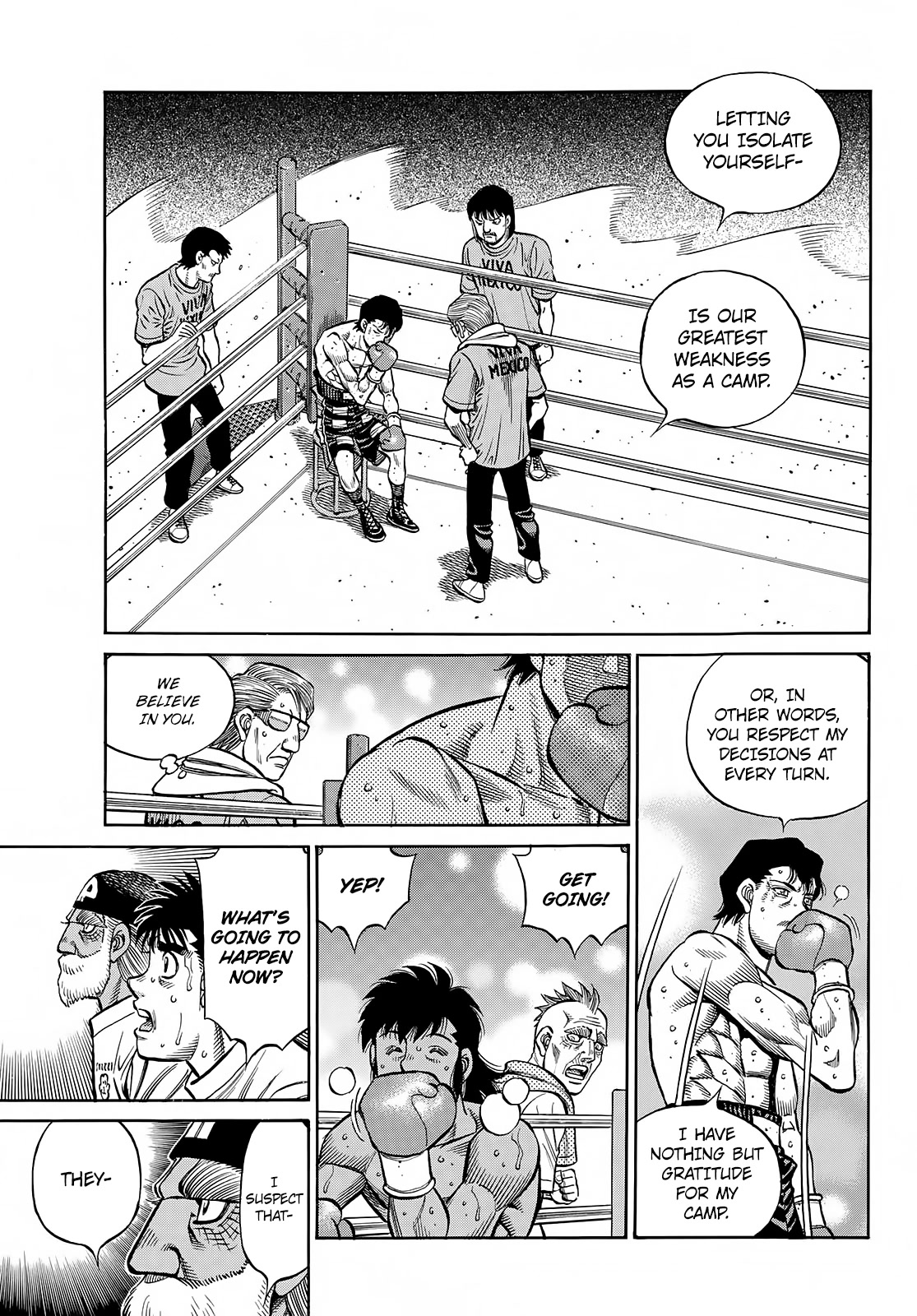 Hajime no Ippo Chapter 1402 page 12 - Chapter 1402: The Gap Between Their Camps