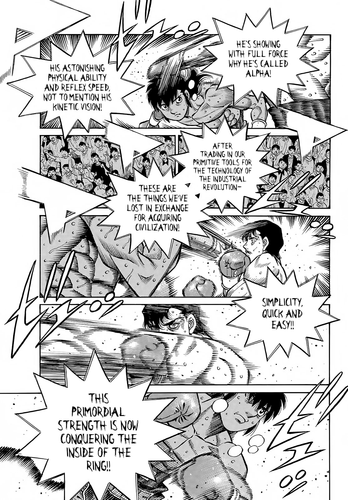 Hajime no Ippo Chapter 1402 page 14 - Chapter 1402: The Gap Between Their Camps