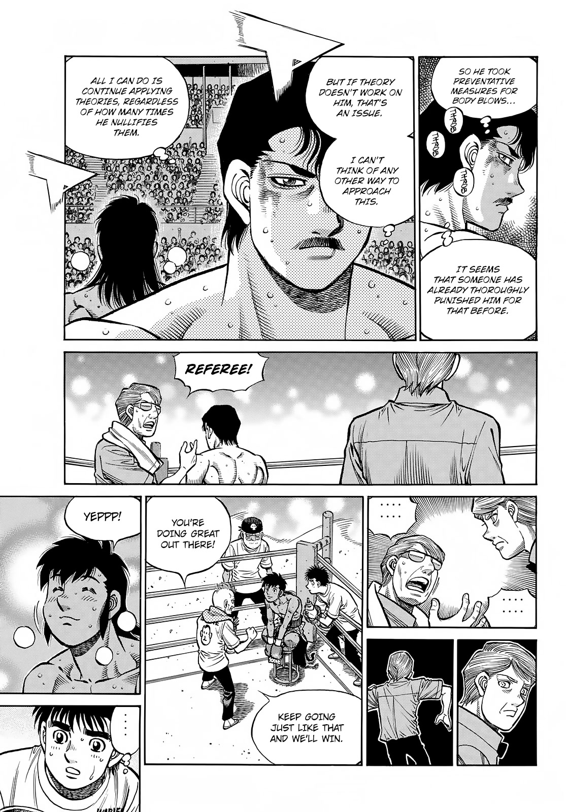 Hajime no Ippo Chapter 1402 page 8 - Chapter 1402: The Gap Between Their Camps