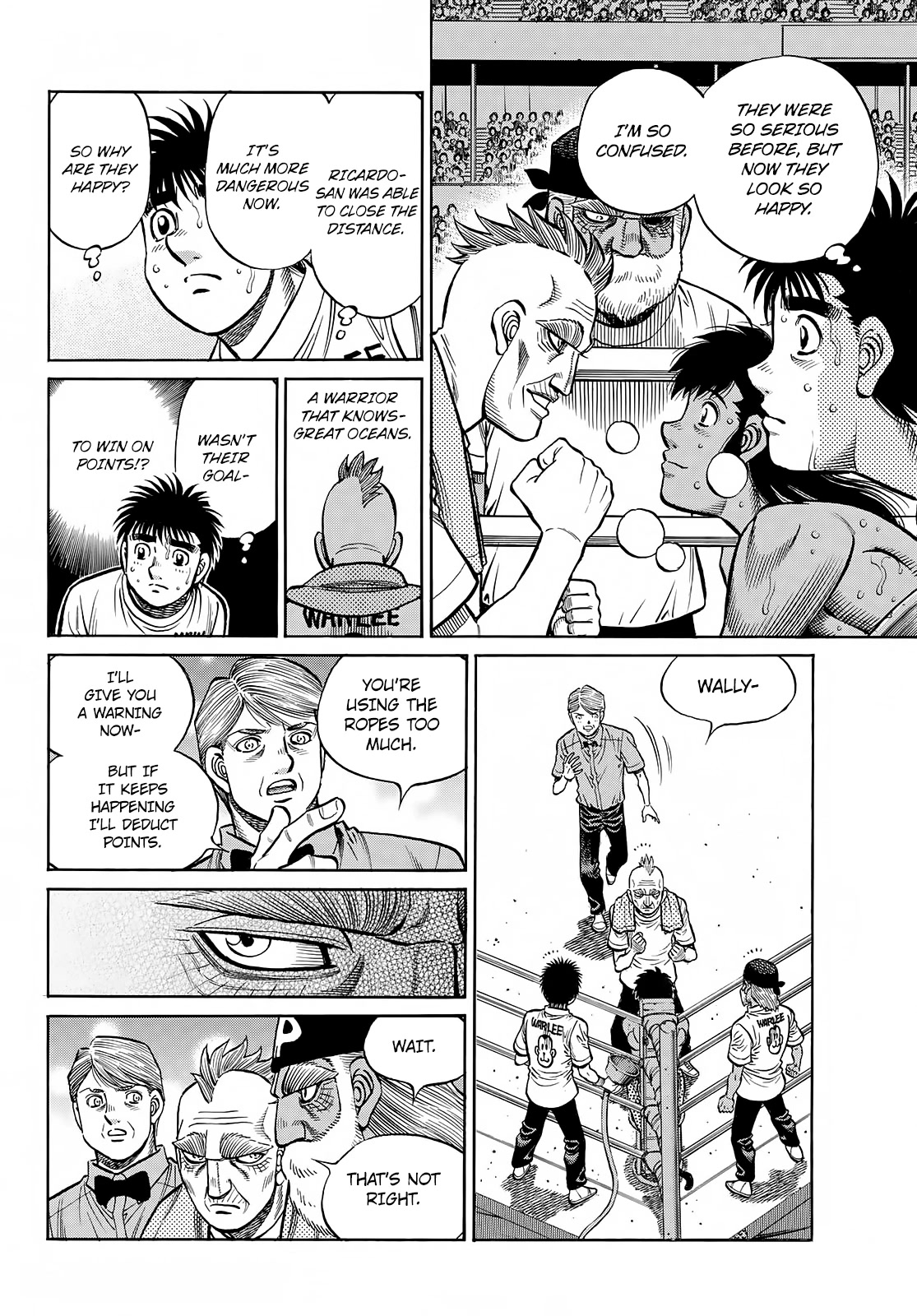 Hajime no Ippo Chapter 1402 page 9 - Chapter 1402: The Gap Between Their Camps