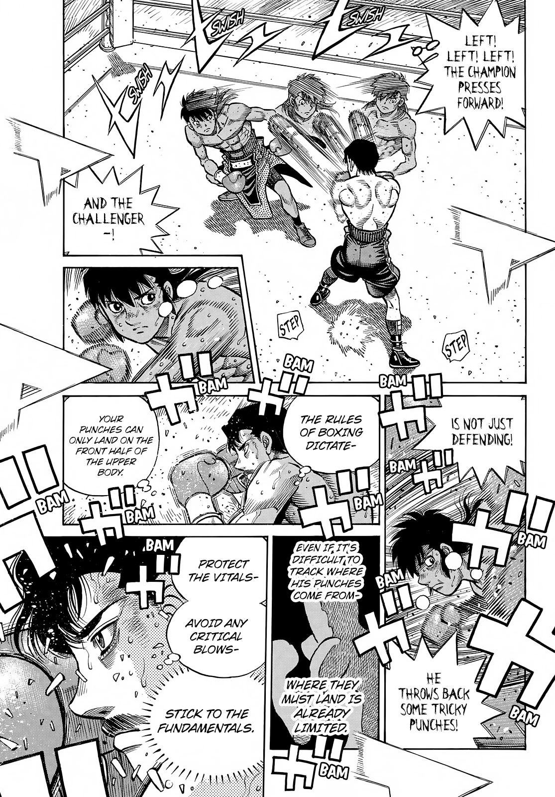 Hajime no Ippo Chapter 1403 page 12 - Chapter 1403: The Utmost Limits of Fundamentals