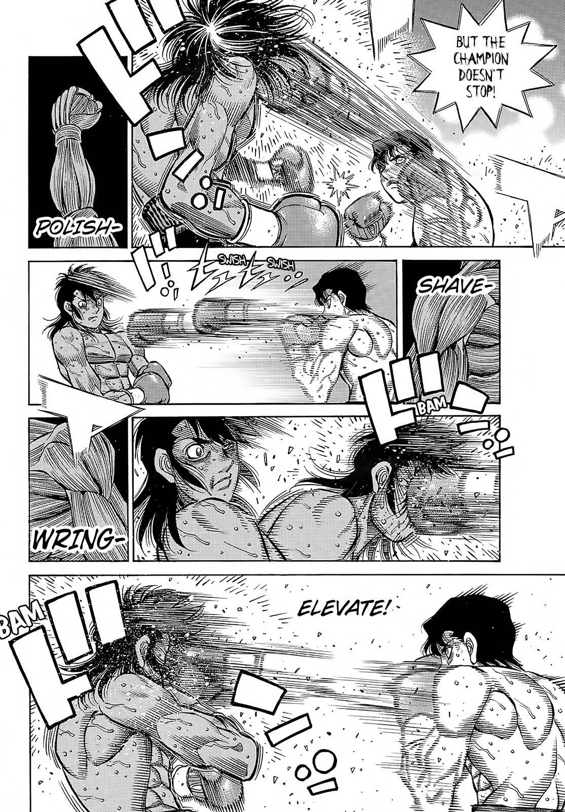 Hajime no Ippo Chapter 1403 page 13 - Chapter 1403: The Utmost Limits of Fundamentals