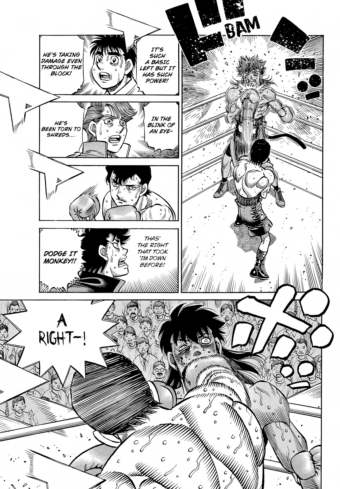 Hajime no Ippo Chapter 1405 page 6 - Chapter 1405: Textbook