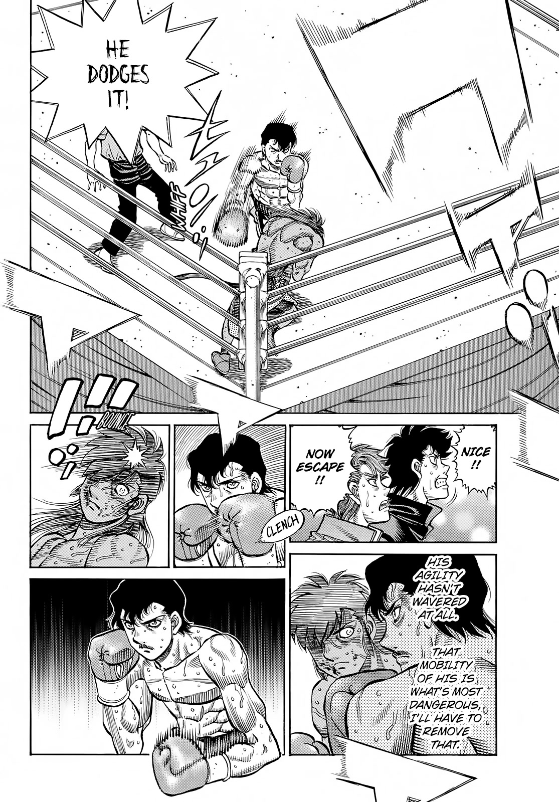 Hajime no Ippo Chapter 1405 page 7 - Chapter 1405: Textbook