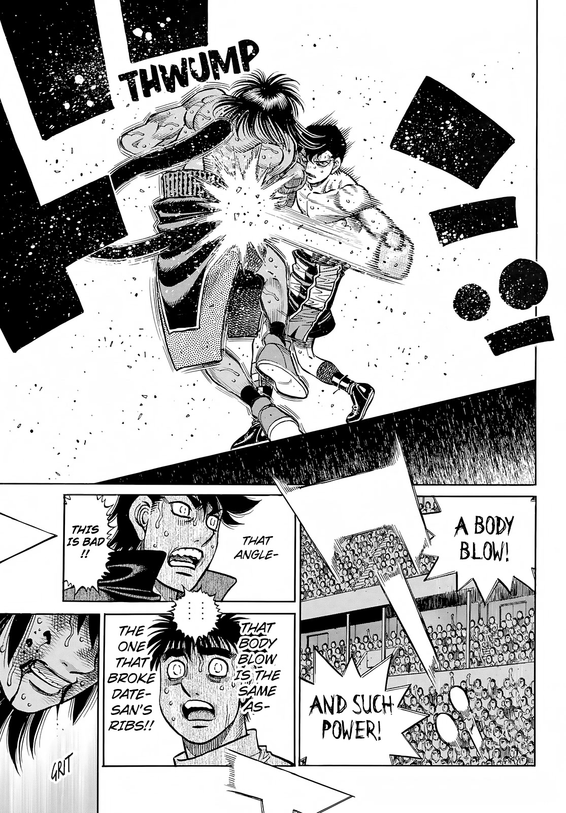 Hajime no Ippo Chapter 1405 page 8 - Chapter 1405: Textbook