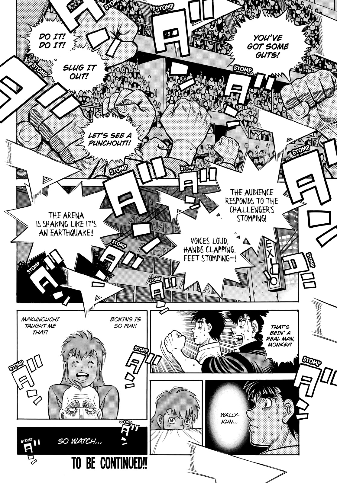 Hajime no Ippo Chapter 1406 page 13 - Chapter 1406: Final Tump Card