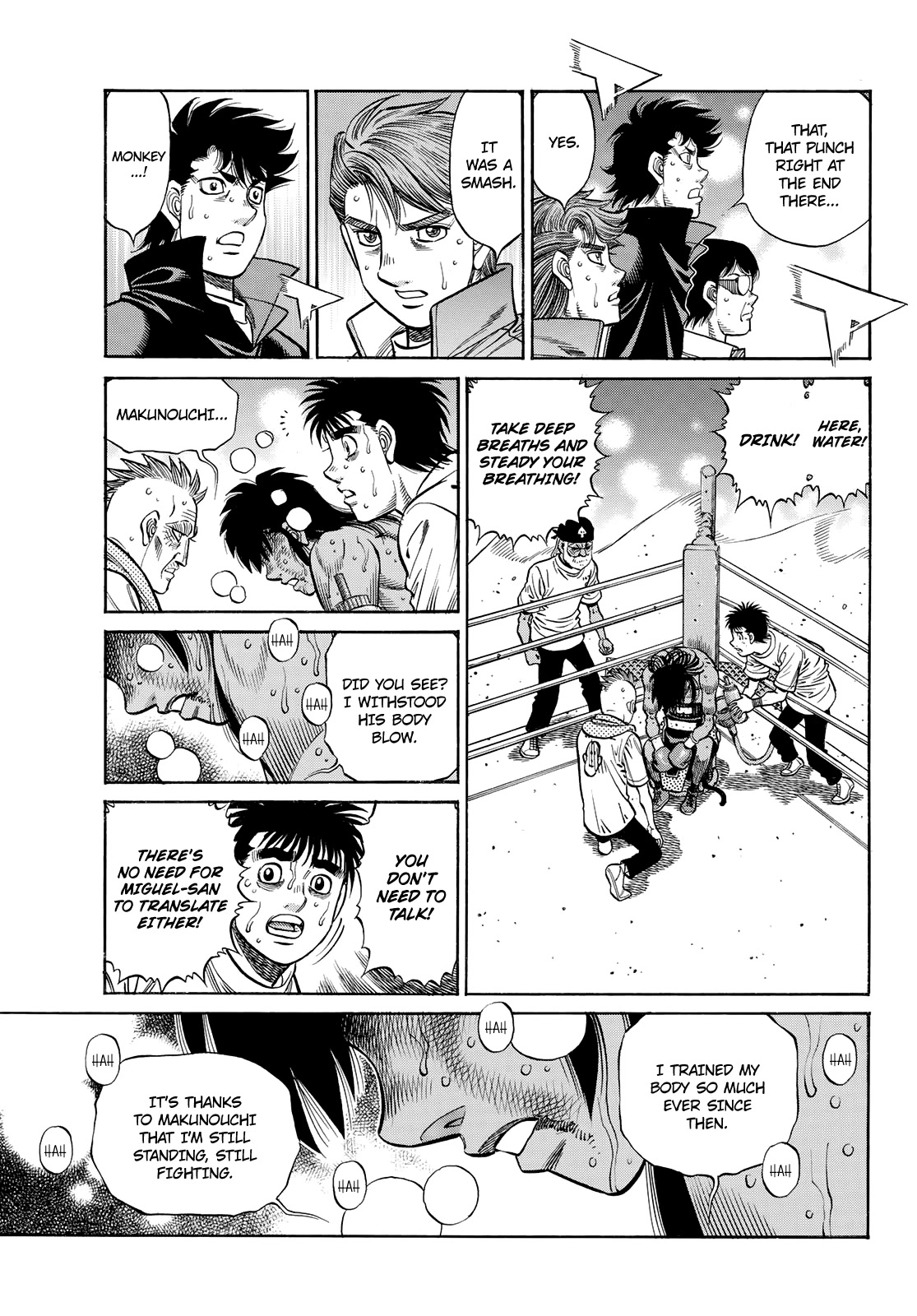 Hajime no Ippo Chapter 1406 page 4 - Chapter 1406: Final Tump Card