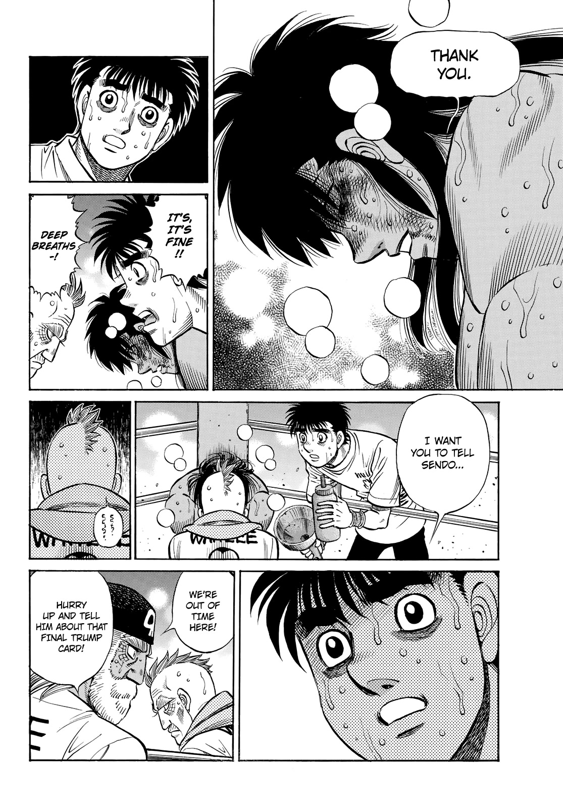 Hajime no Ippo Chapter 1406 page 5 - Chapter 1406: Final Tump Card