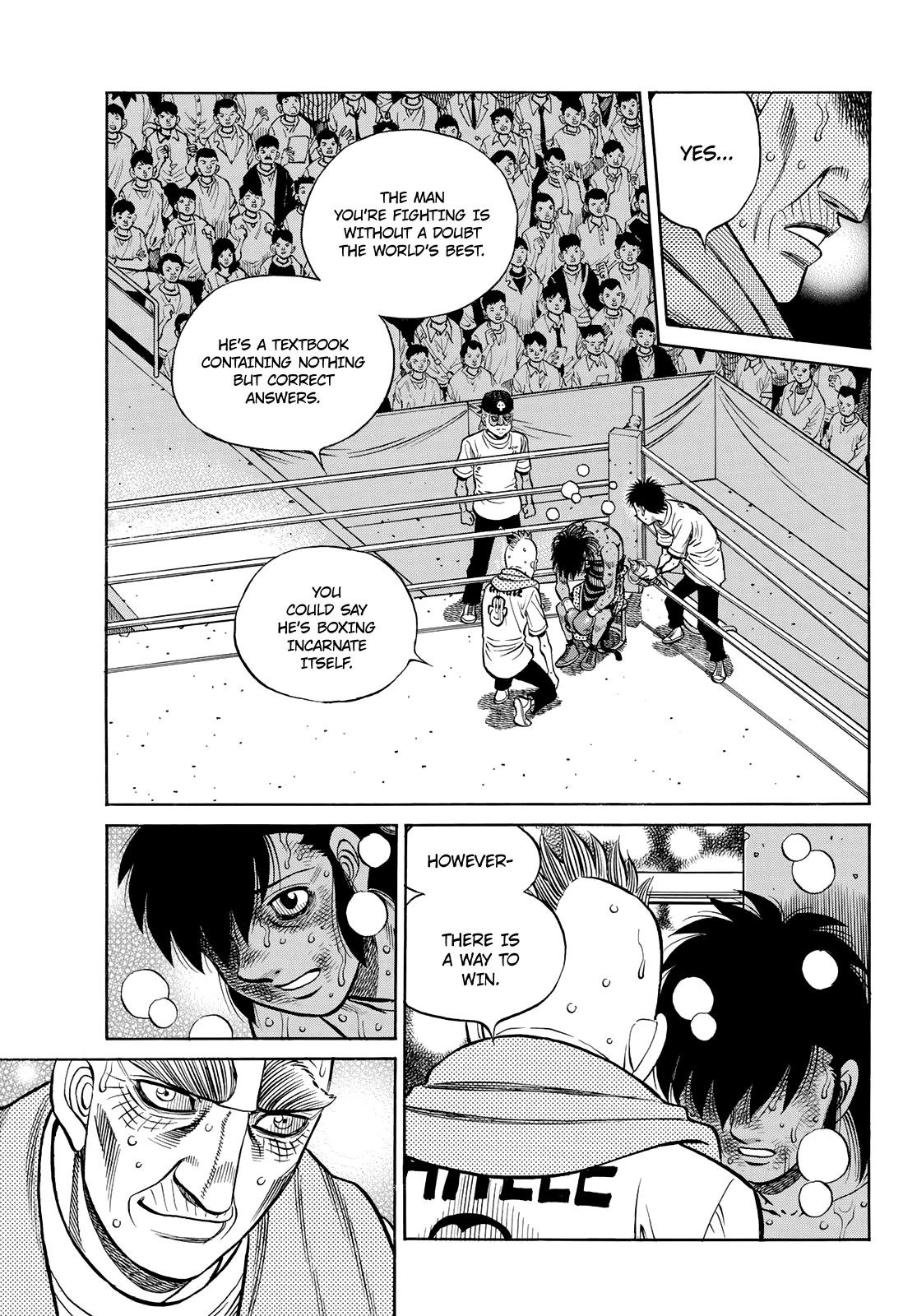 Hajime no Ippo Chapter 1406 page 6 - Chapter 1406: Final Tump Card