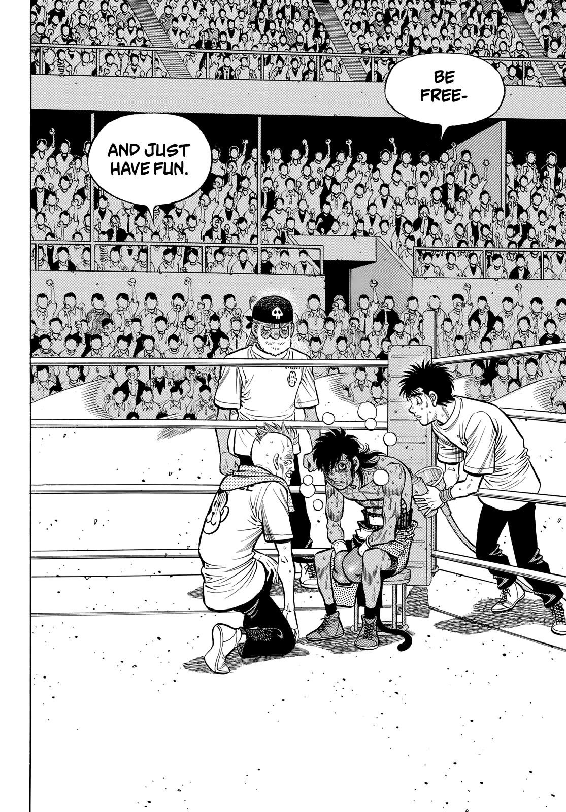 Hajime no Ippo Chapter 1406 page 7 - Chapter 1406: Final Tump Card