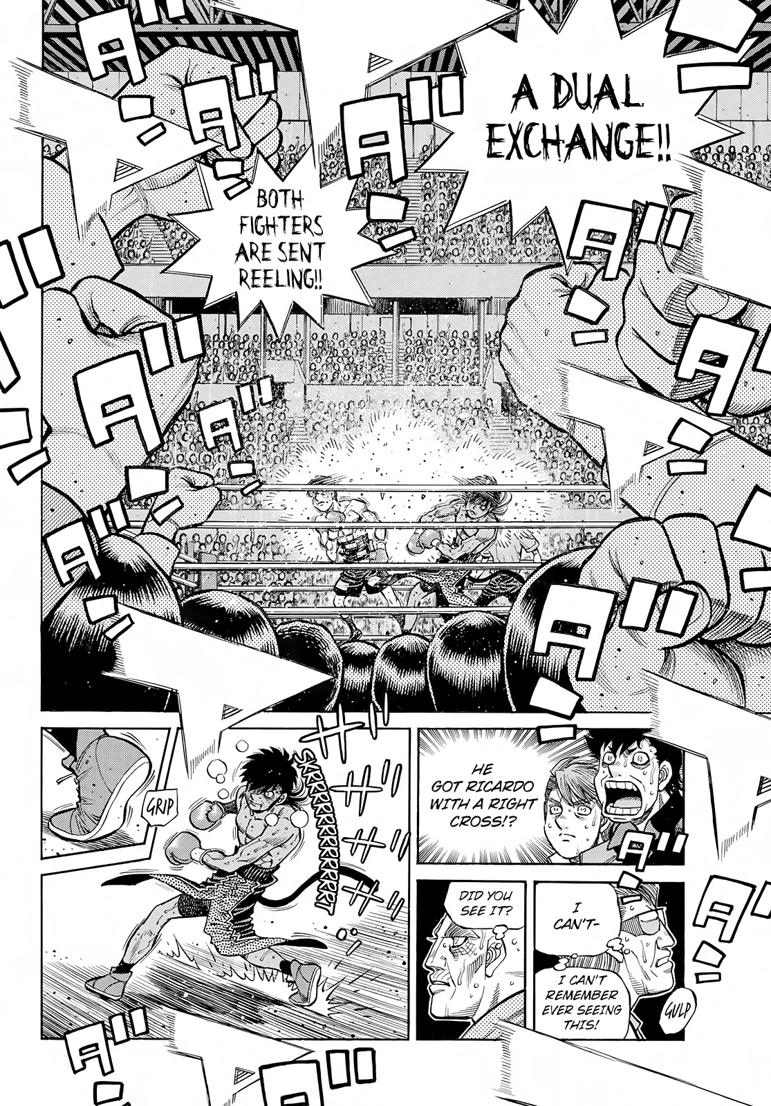 Hajime no Ippo Chapter 1407 page 10 - Chapter 1407: Let's Punch It Out Right Here!