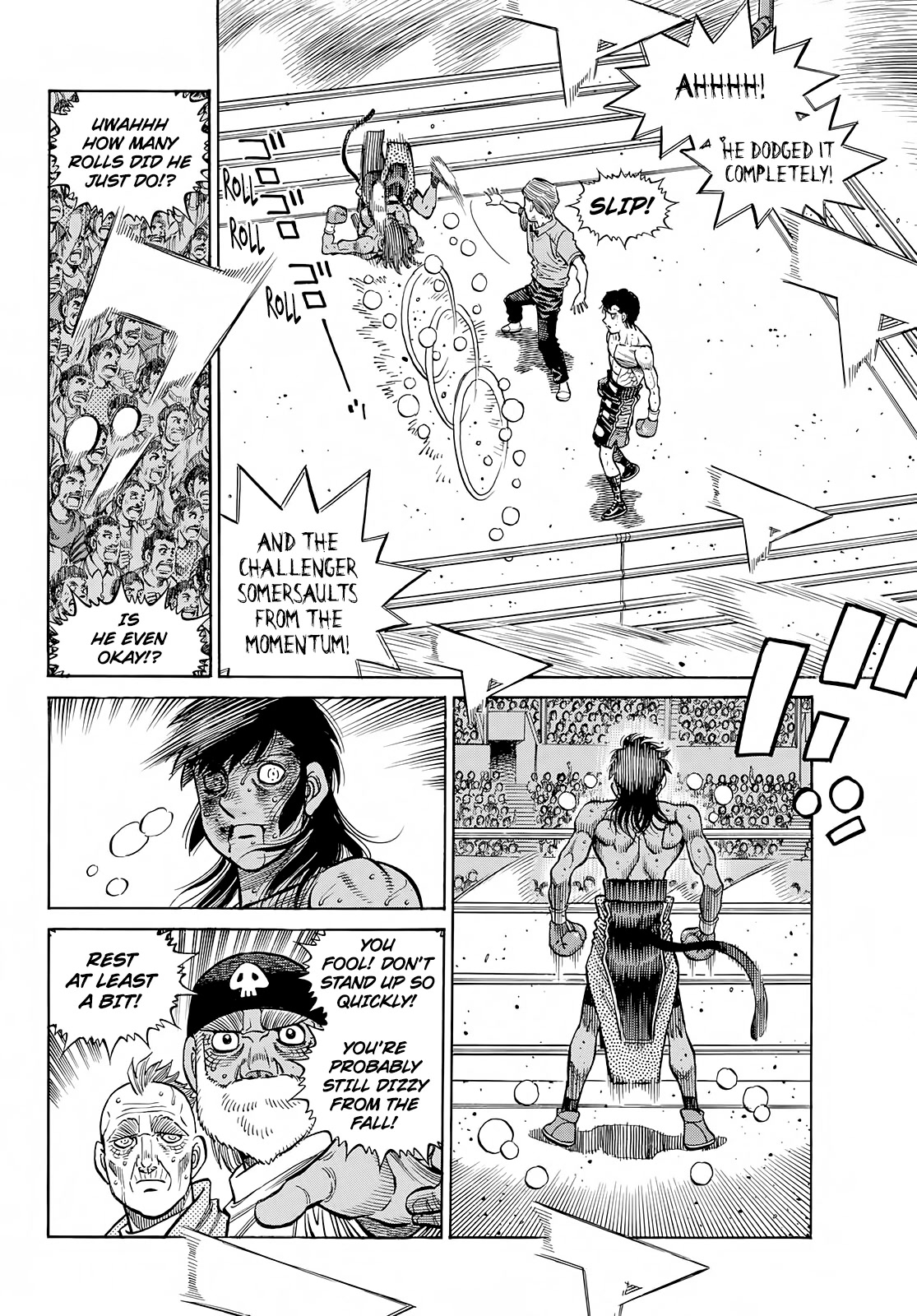 Hajime no Ippo Chapter 1407 page 12 - Chapter 1407: Let's Punch It Out Right Here!