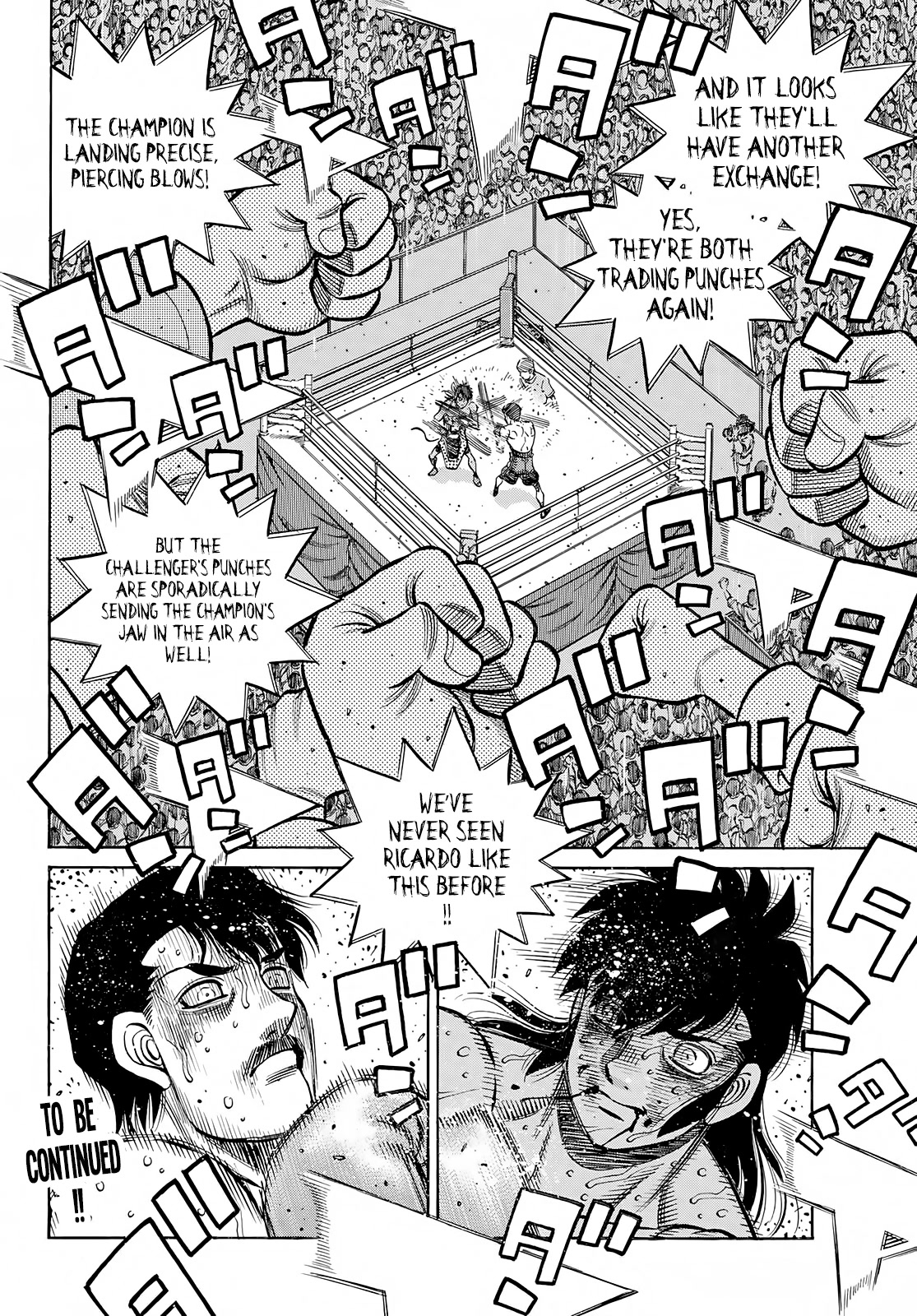 Hajime no Ippo Chapter 1407 page 16 - Chapter 1407: Let's Punch It Out Right Here!
