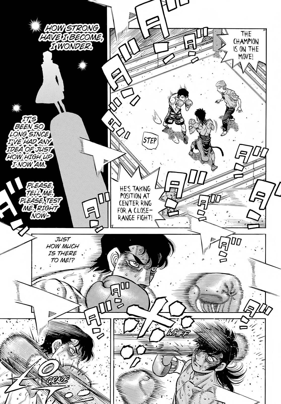 Hajime no Ippo Chapter 1407 page 6 - Chapter 1407: Let's Punch It Out Right Here!