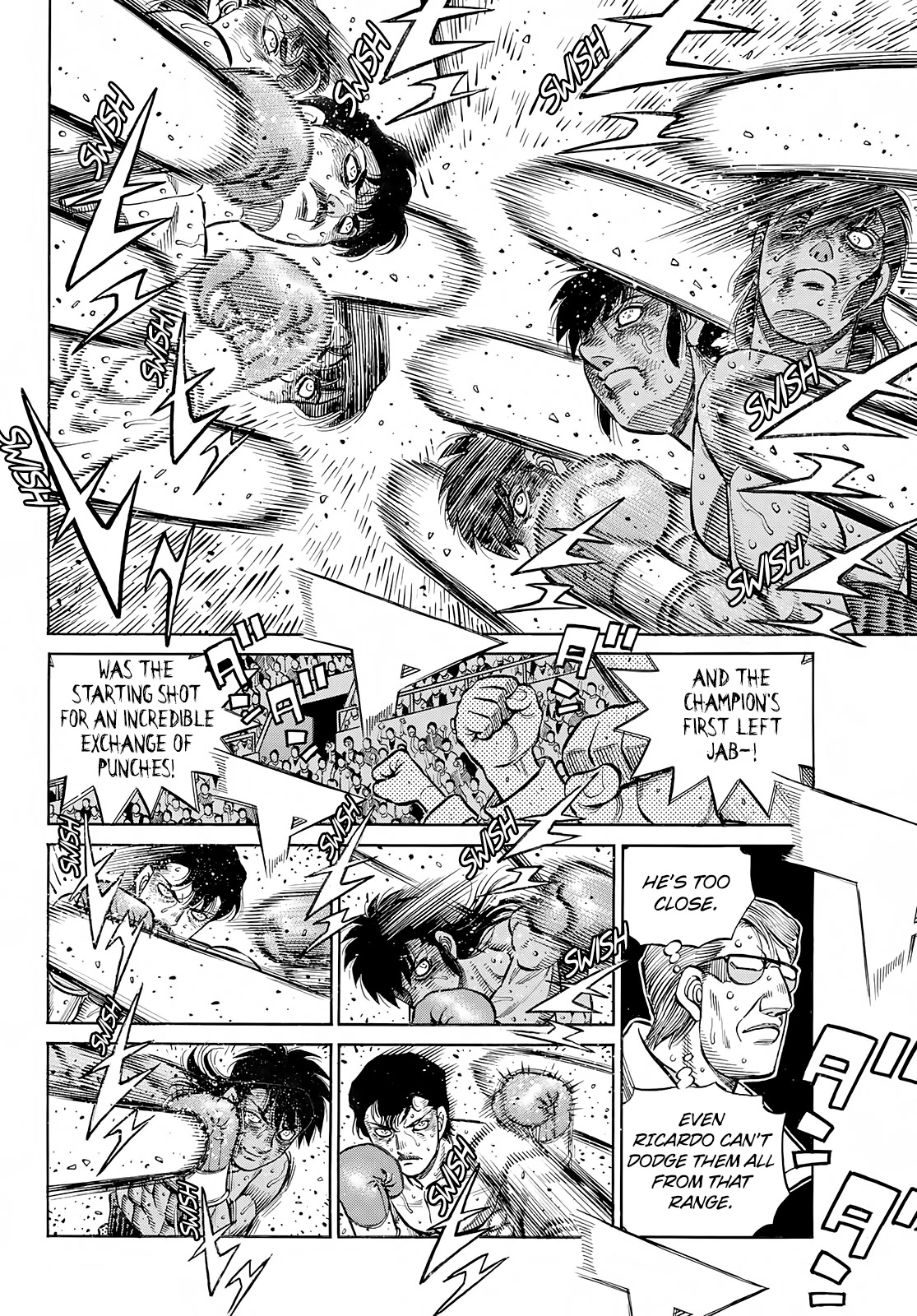 Hajime no Ippo Chapter 1407 page 7 - Chapter 1407: Let's Punch It Out Right Here!