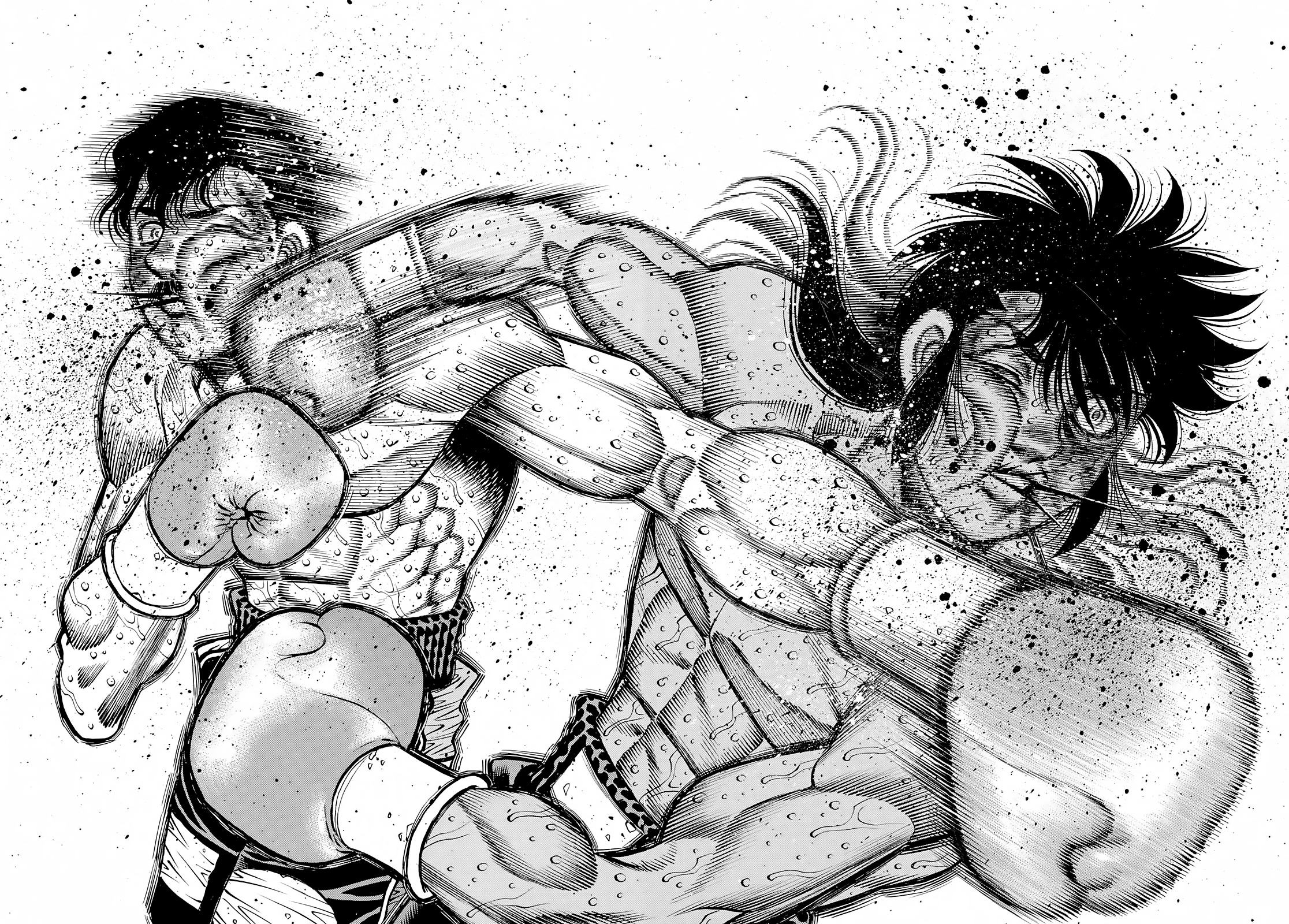 Hajime no Ippo Chapter 1407 page 9 - Chapter 1407: Let's Punch It Out Right Here!