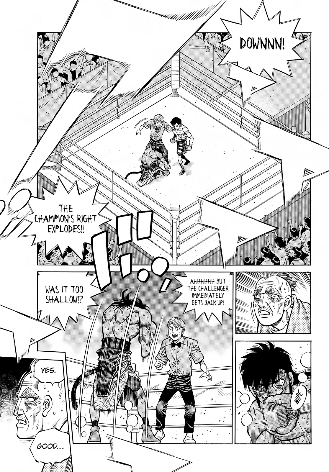 Hajime no Ippo Chapter 1408 page 8 - Chapter 1408: The Pure One