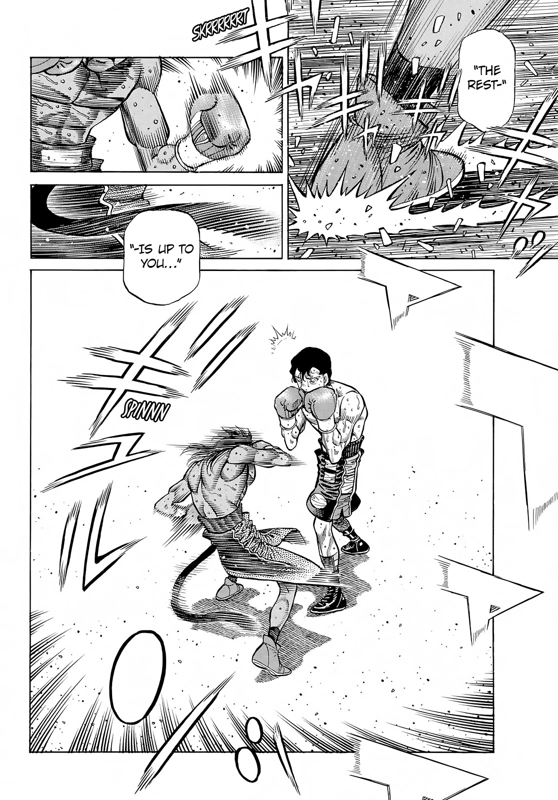 Hajime no Ippo Chapter 1409 page 12 - Chapter 1409: My Last Sun
