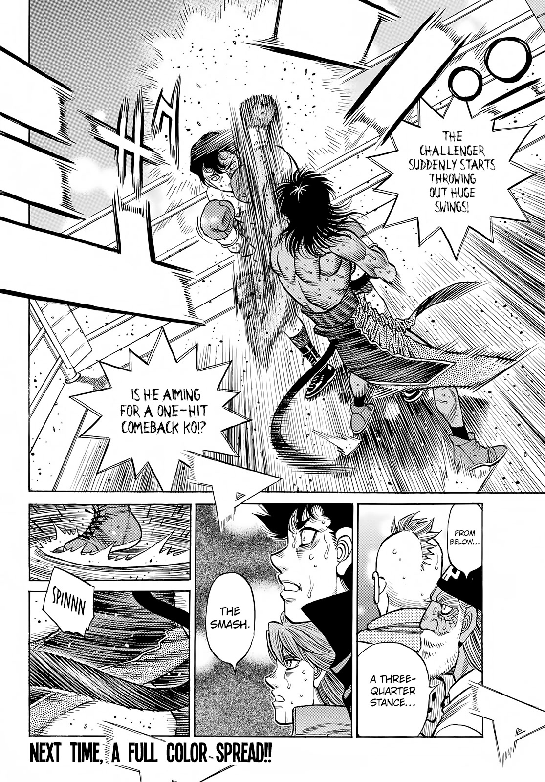 Hajime no Ippo Chapter 1409 page 14 - Chapter 1409: My Last Sun