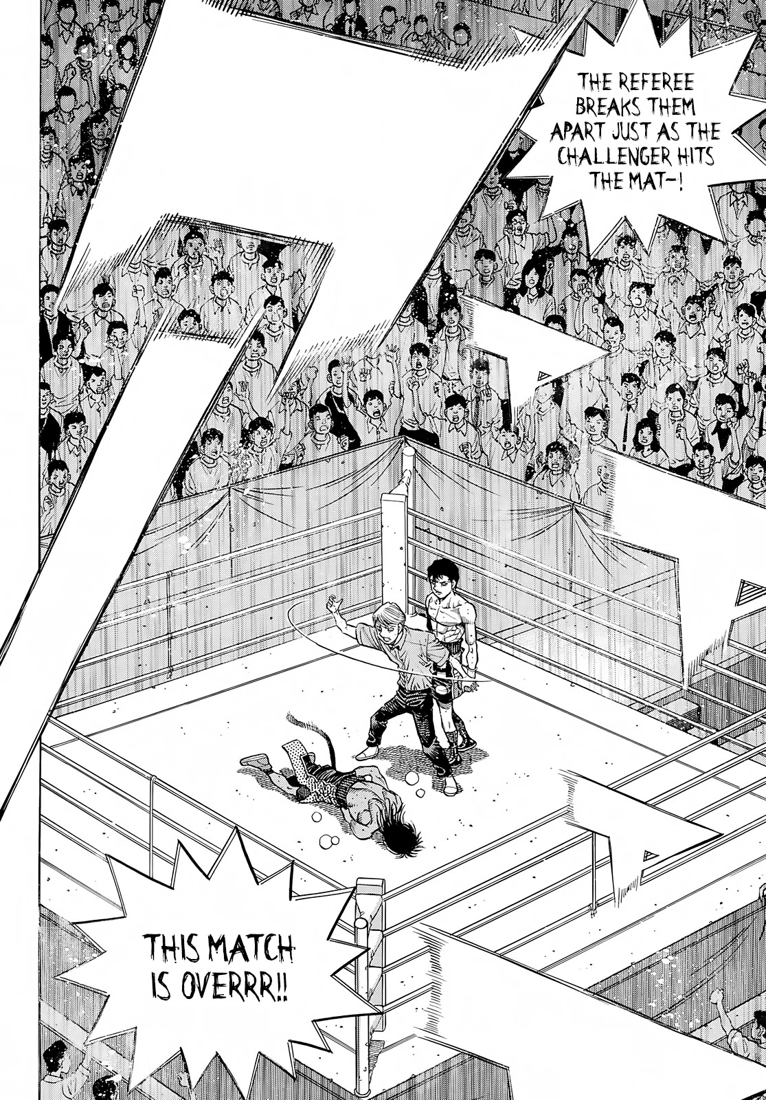 Hajime no Ippo Chapter 1410 page 13 - Chapter 1410: At The End Of The Death Match