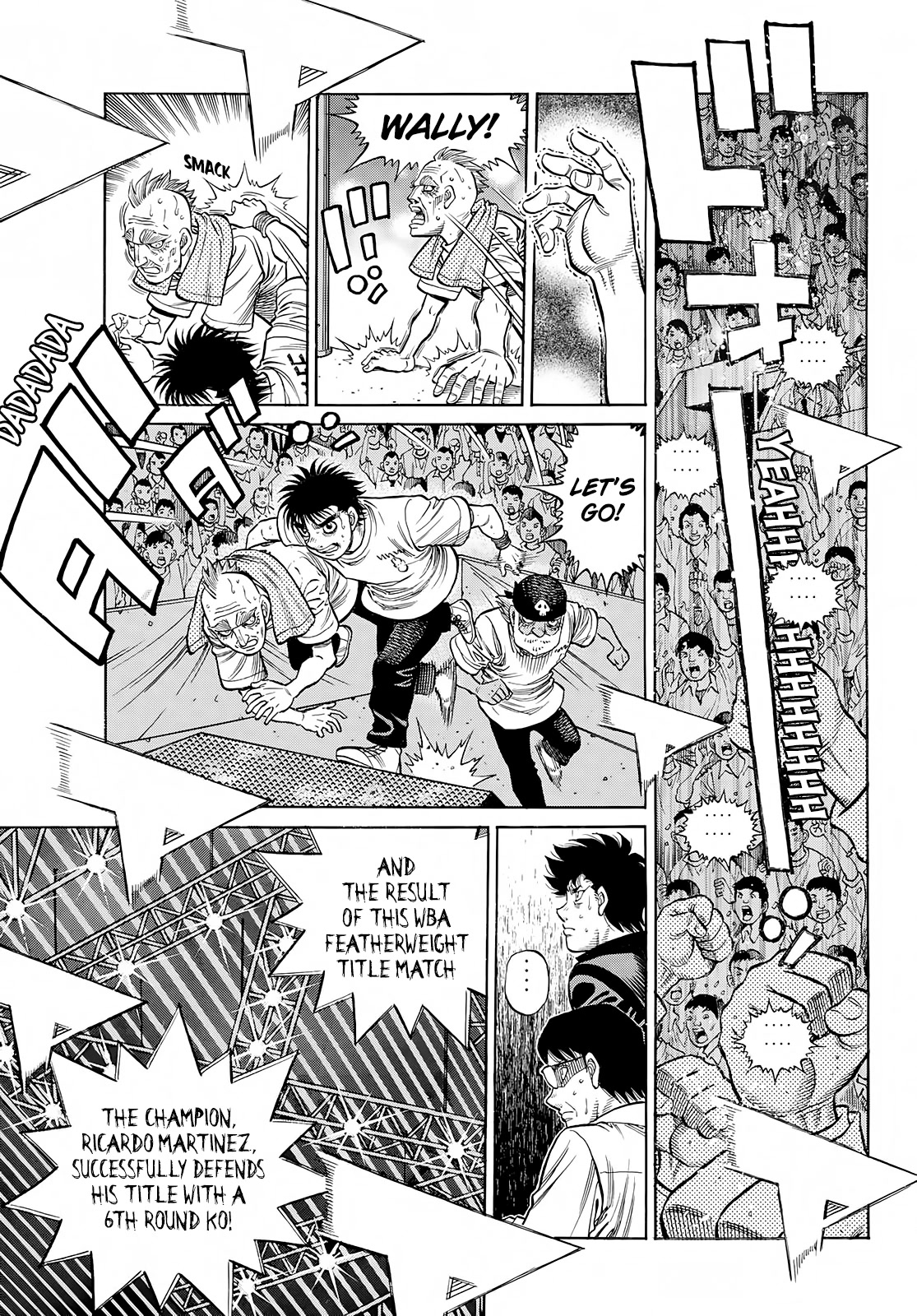 Hajime no Ippo Chapter 1410 page 14 - Chapter 1410: At The End Of The Death Match