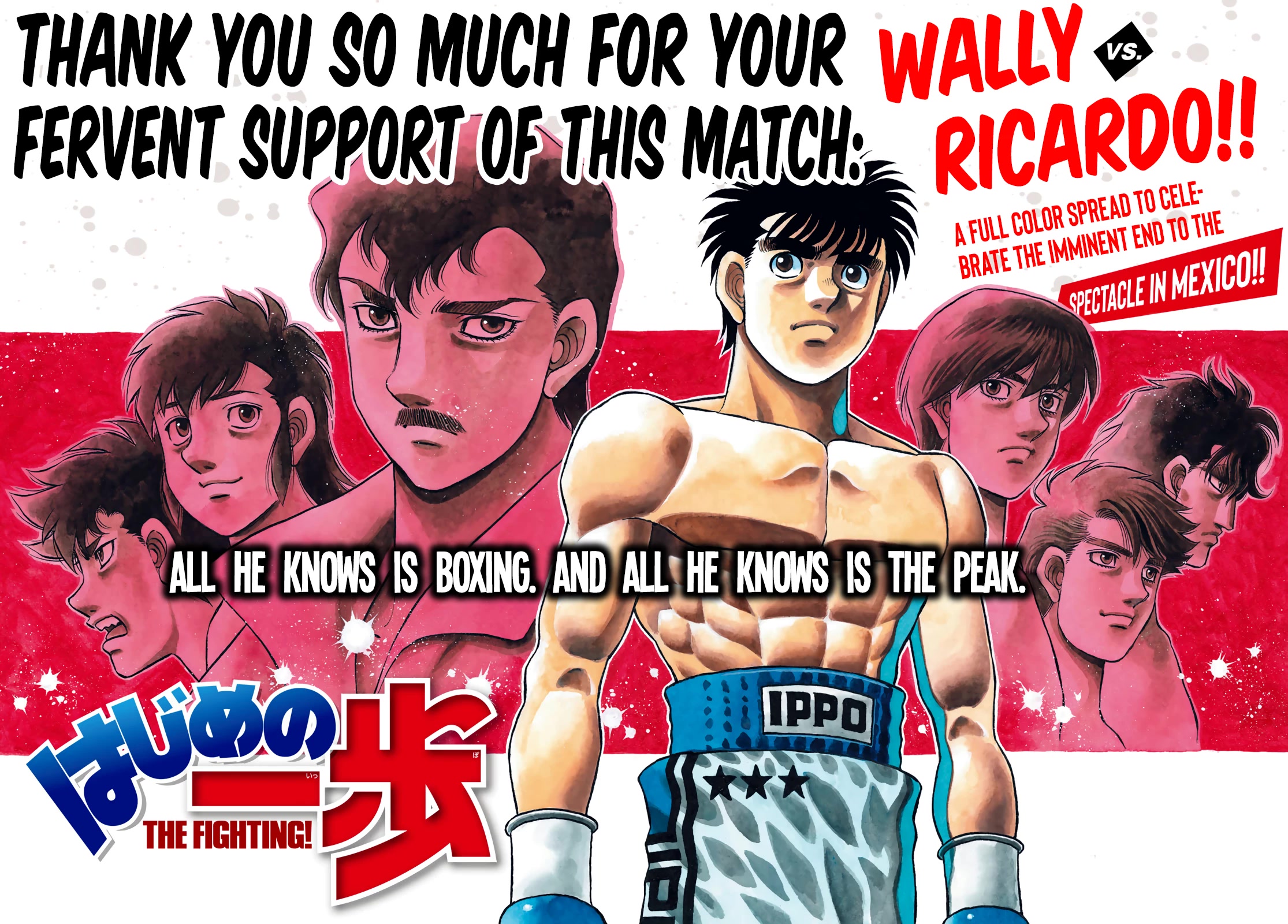 Hajime no Ippo Chapter 1410 page 2 - Chapter 1410: At The End Of The Death Match
