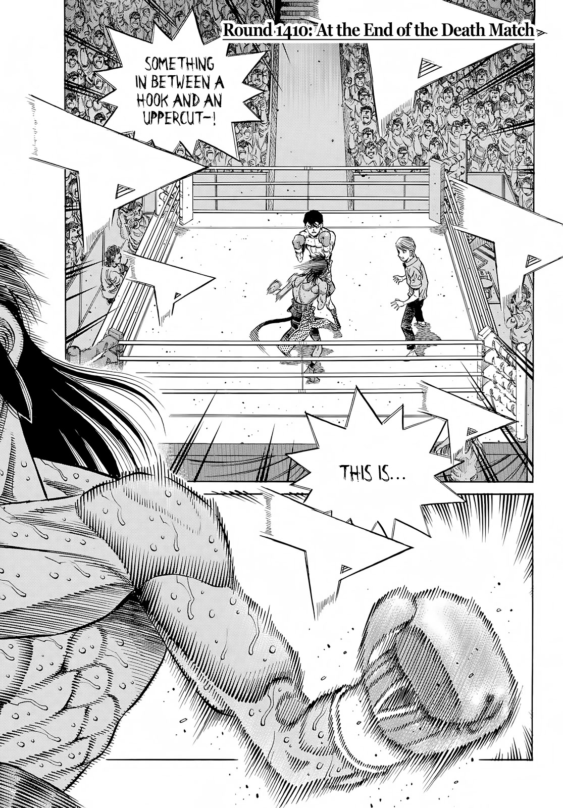 Hajime no Ippo Chapter 1410 page 4 - Chapter 1410: At The End Of The Death Match