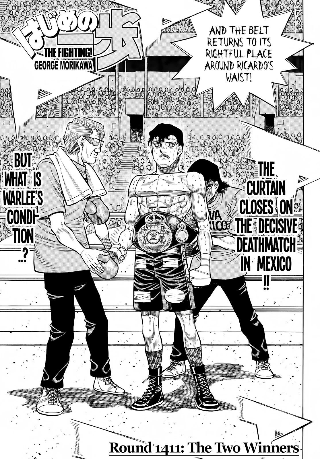 Hajime no Ippo Chapter 1411 page 1 - Chapter 1411: The Two Winners