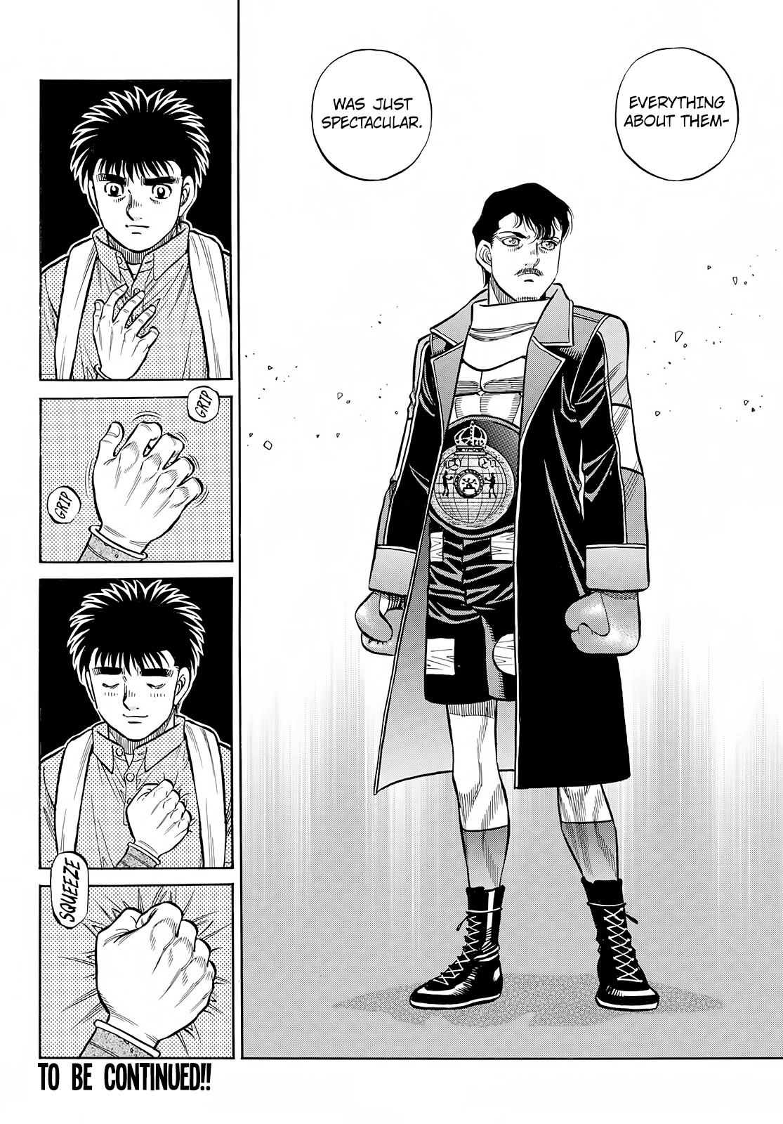 Hajime no Ippo Chapter 1412 page 13 - Chapter 1412: The Dog Chases, The Cat is Chased