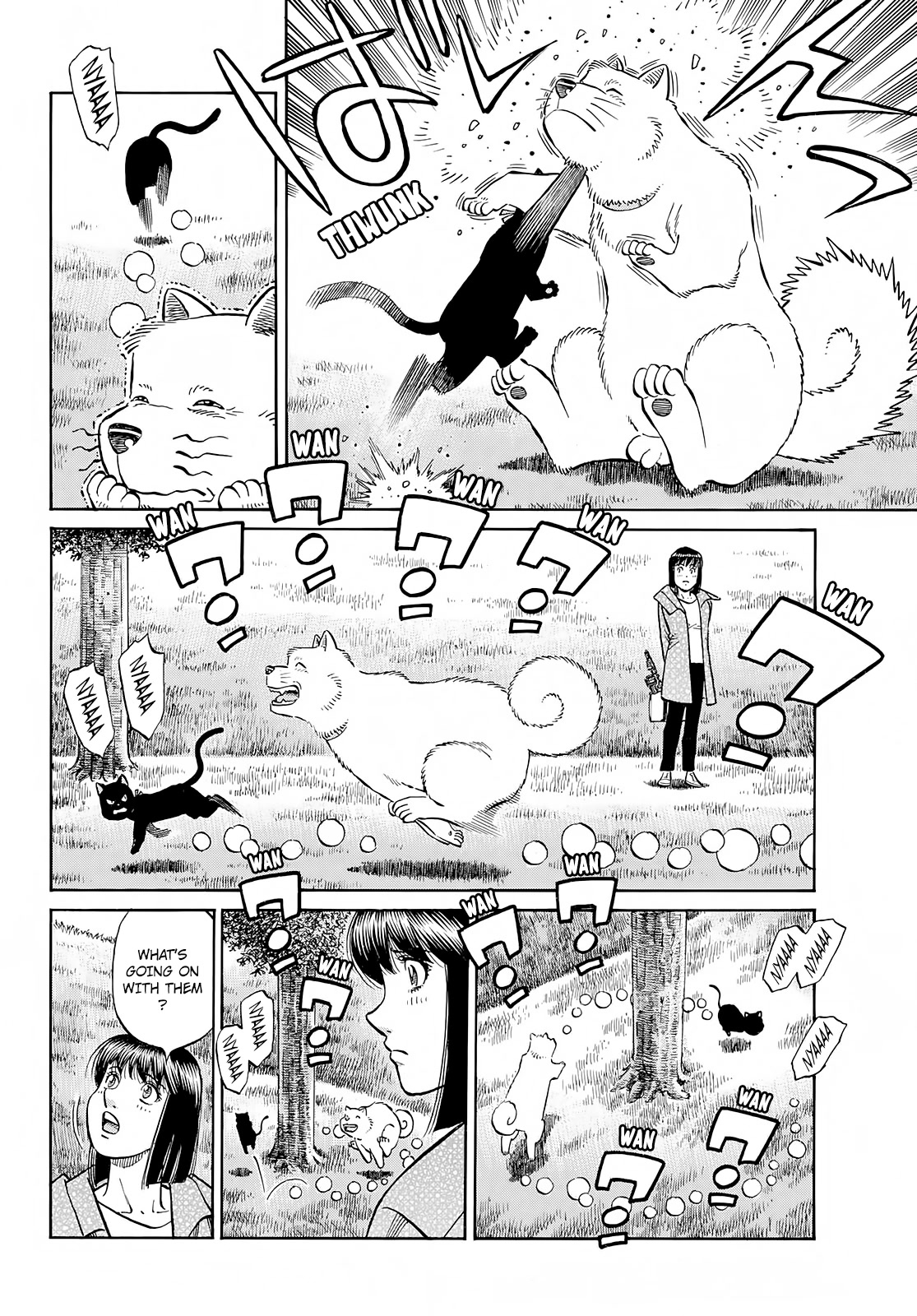 Hajime no Ippo Chapter 1412 page 5 - Chapter 1412: The Dog Chases, The Cat is Chased