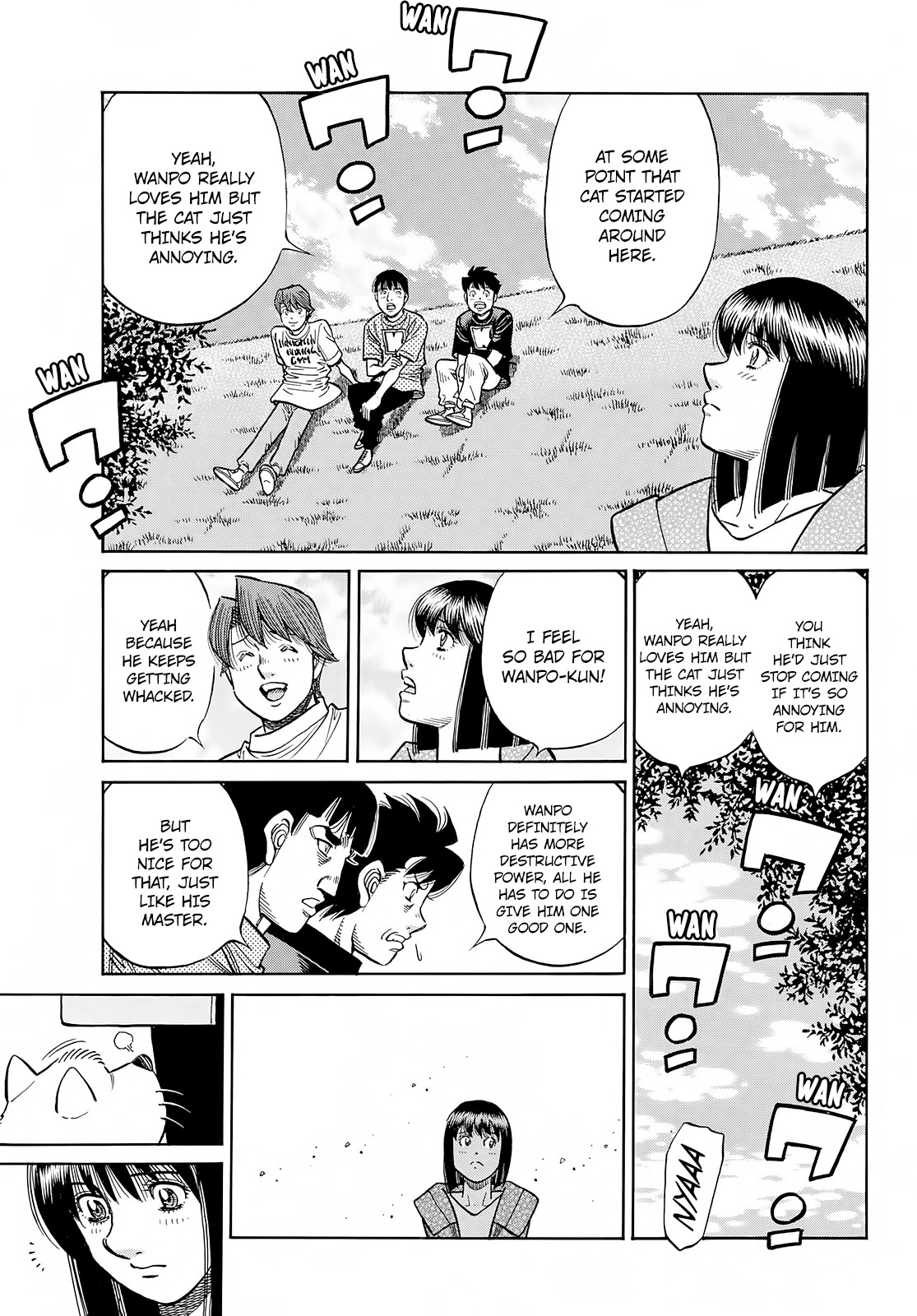 Hajime no Ippo Chapter 1412 page 6 - Chapter 1412: The Dog Chases, The Cat is Chased