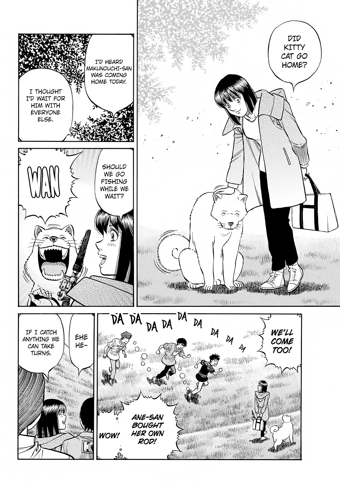 Hajime no Ippo Chapter 1412 page 7 - Chapter 1412: The Dog Chases, The Cat is Chased