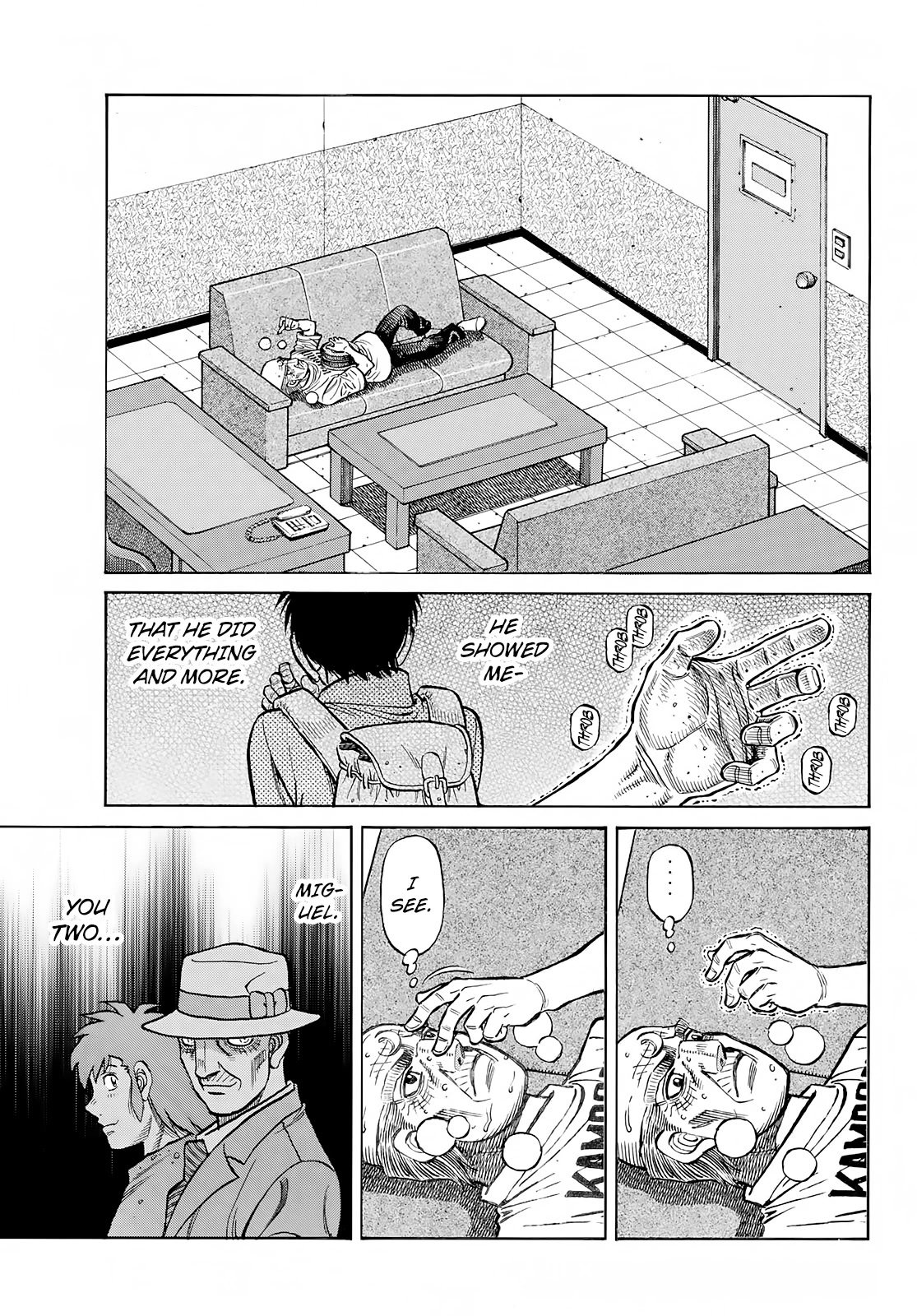 Hajime no Ippo Chapter 1413 page 7 - Chapter 1413: The Aftermath of the Heated Battle