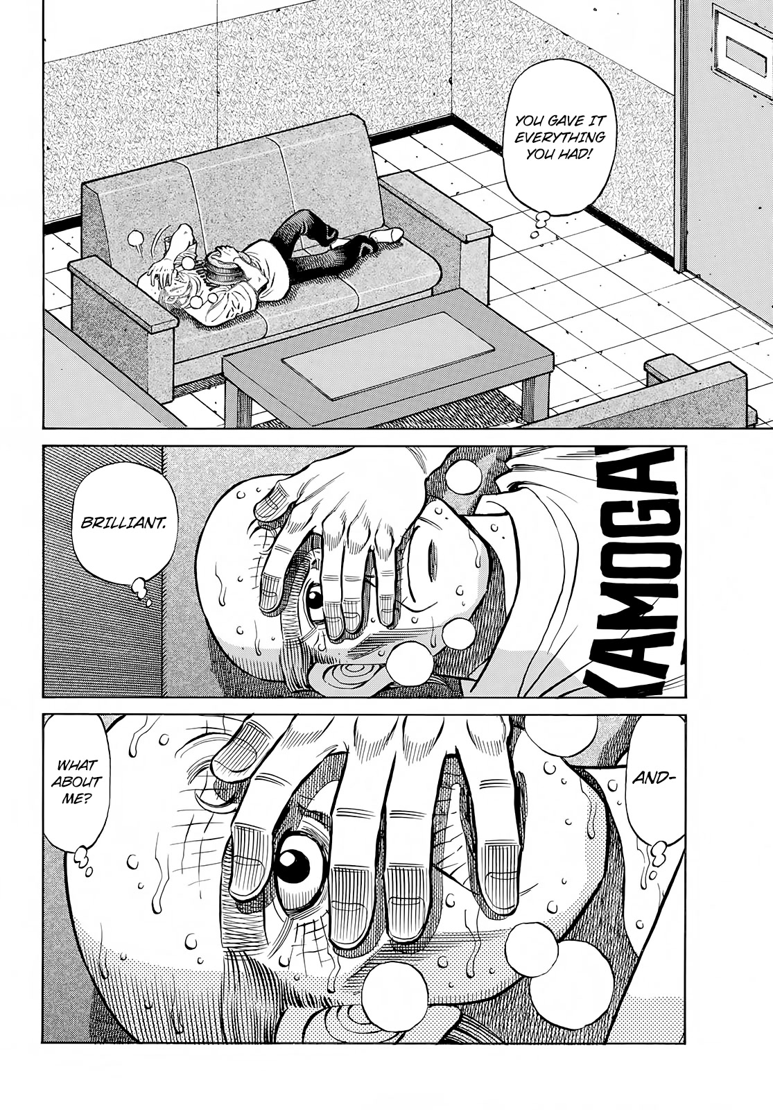 Hajime no Ippo Chapter 1413 page 8 - Chapter 1413: The Aftermath of the Heated Battle