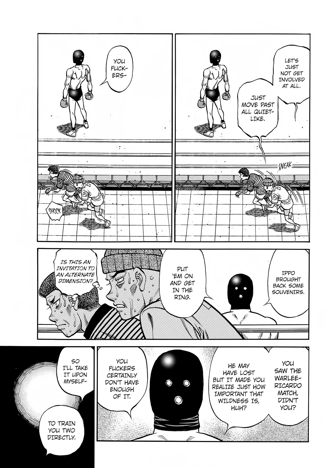 Hajime no Ippo Chapter 1414 page 12 - Chapter 1414: Souvenirs From America