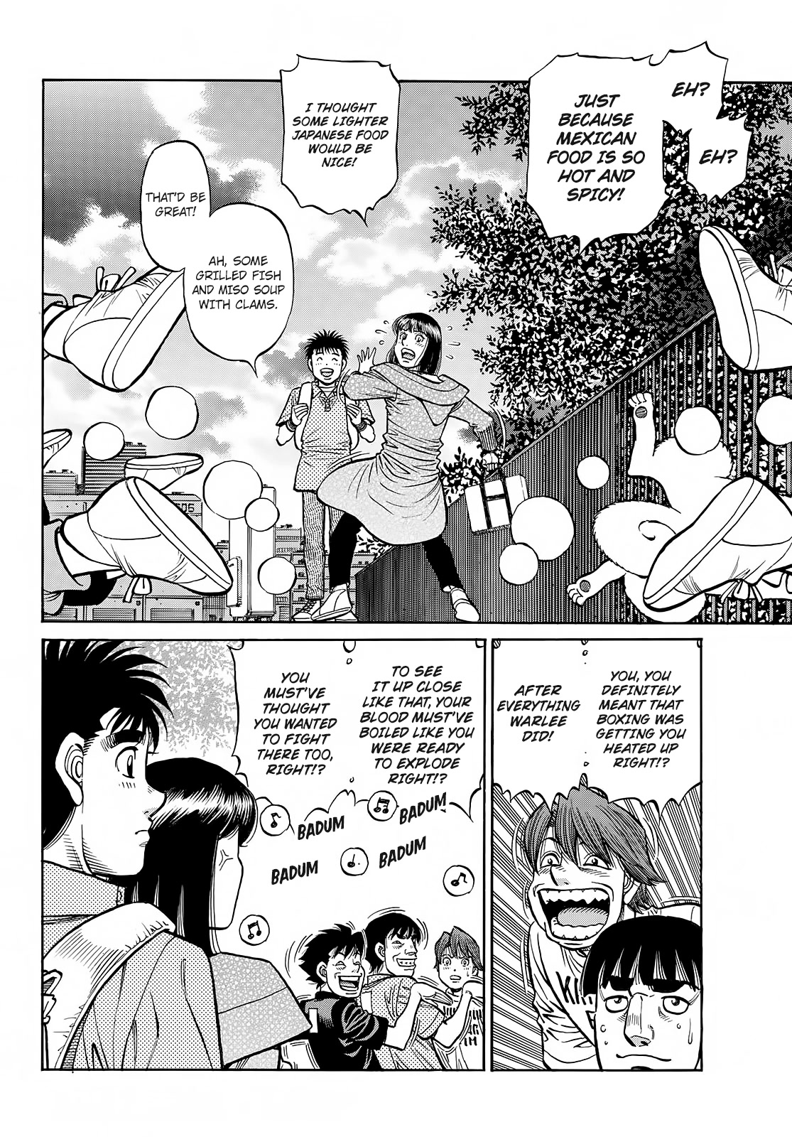 Hajime no Ippo Chapter 1414 page 5 - Chapter 1414: Souvenirs From America