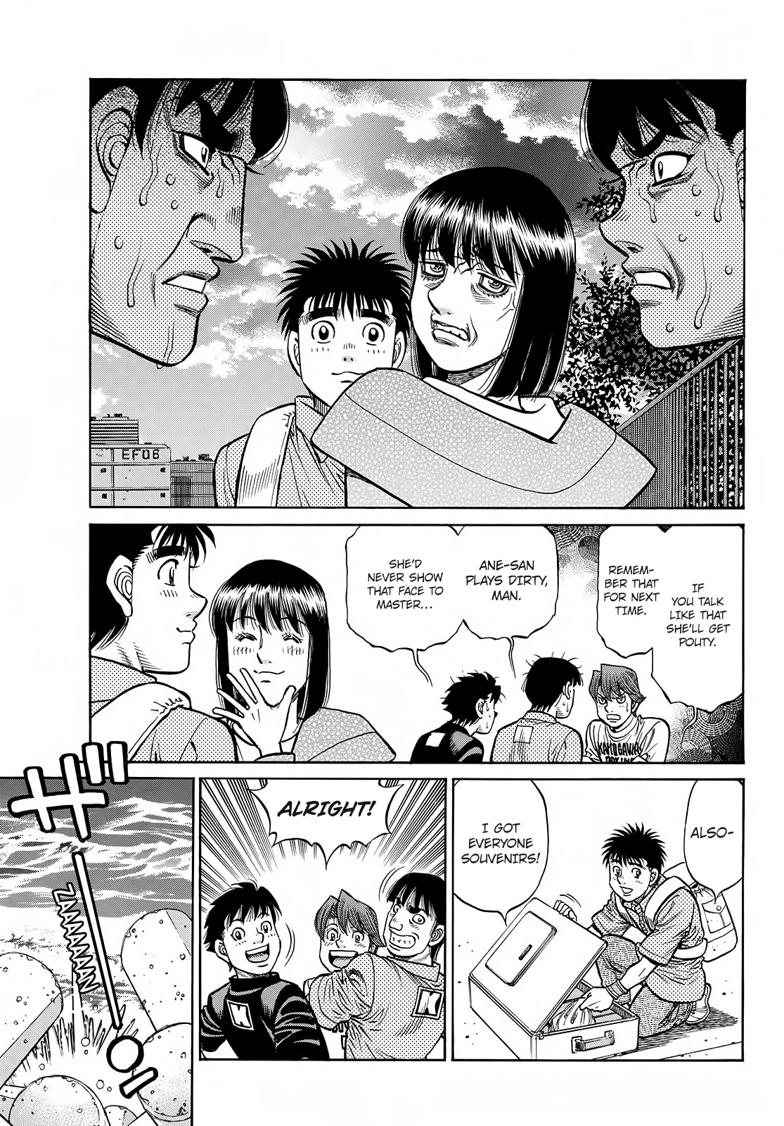 Hajime no Ippo Chapter 1414 page 6 - Chapter 1414: Souvenirs From America