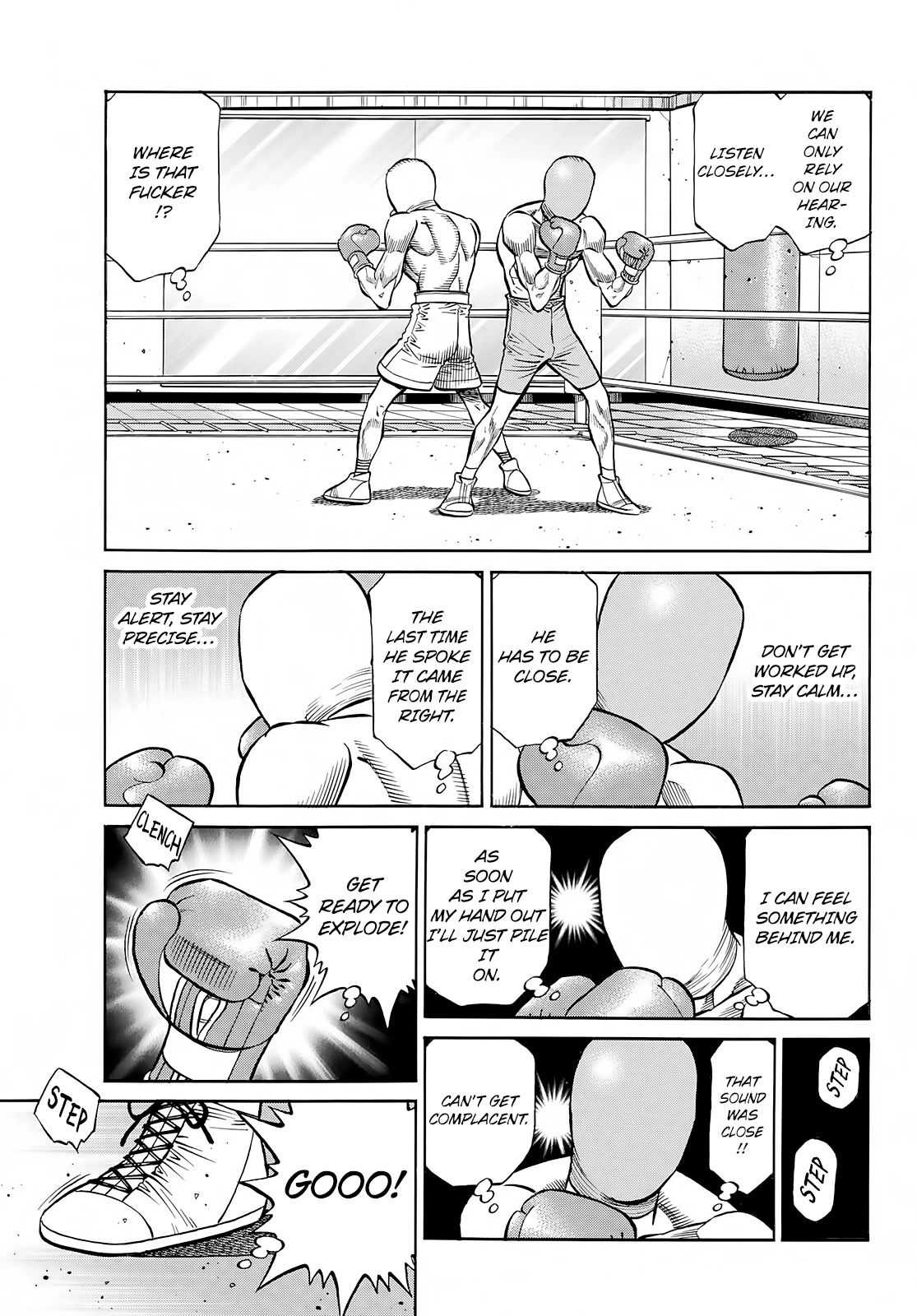 Hajime no Ippo Chapter 1415 page 4 - Chapter 1415: If You Listen Closely